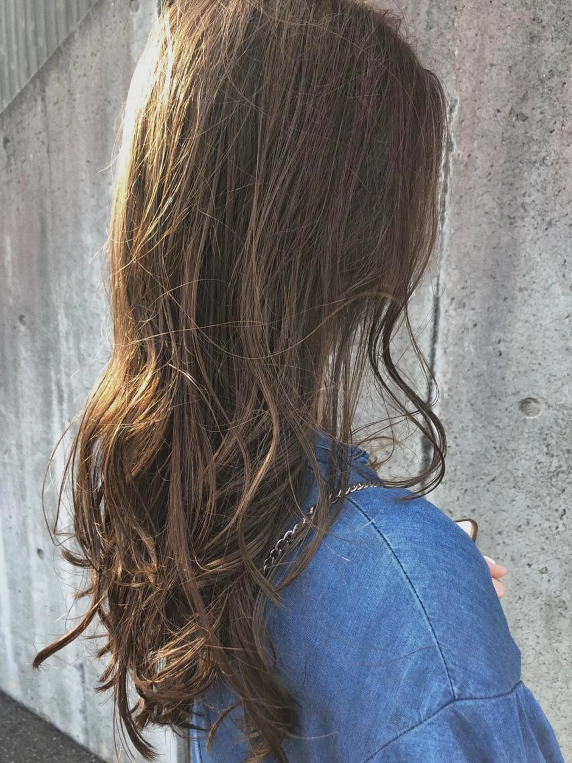 セミロング カラー 透明感カラー ヘアカラー トリートメント ヘッドスパ umi所属・NAKAGAWA YUICHIのヘアスタイル