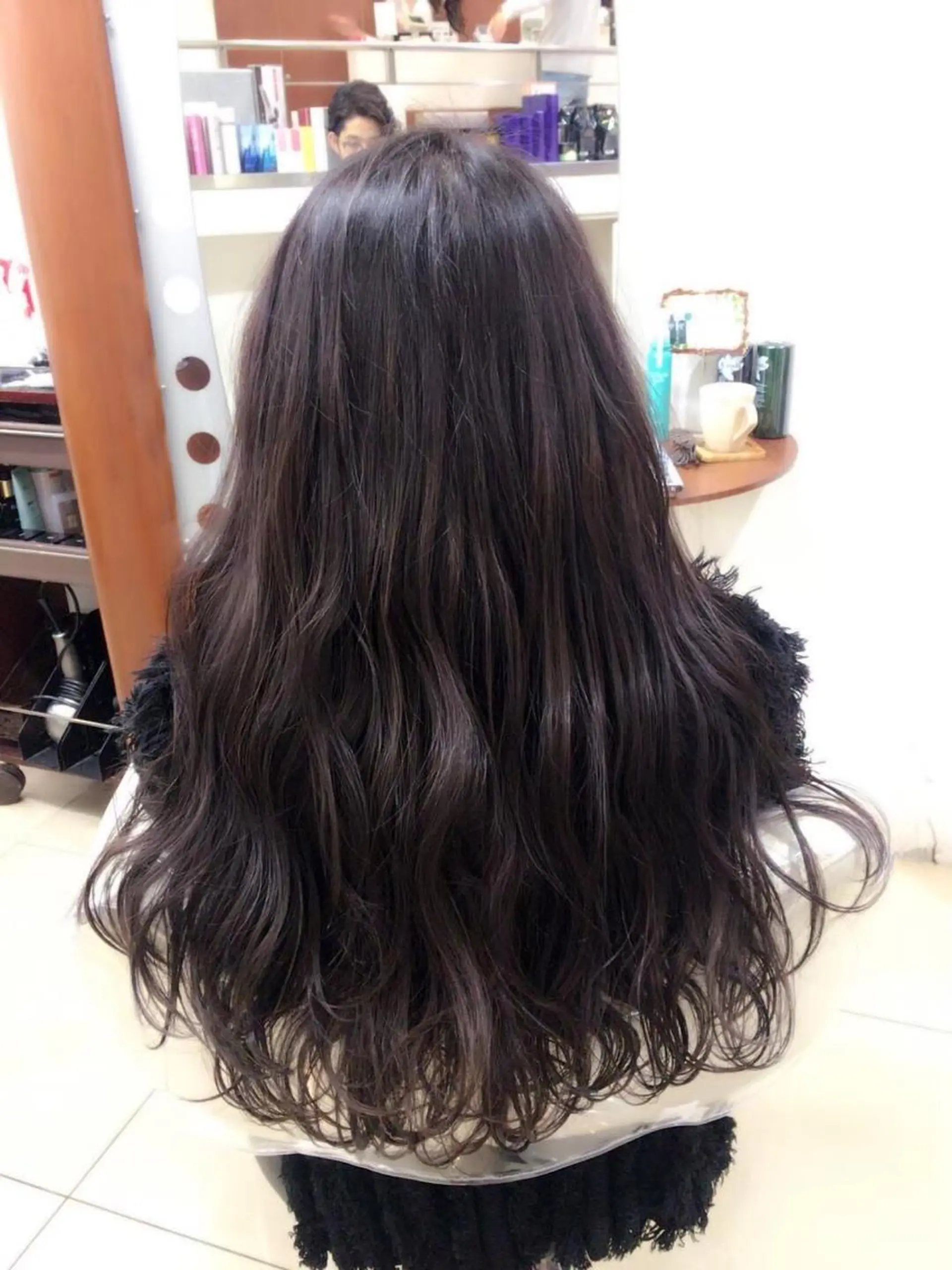 ロング 大人透明感艶カラー 寺田稜のヘアスタイル