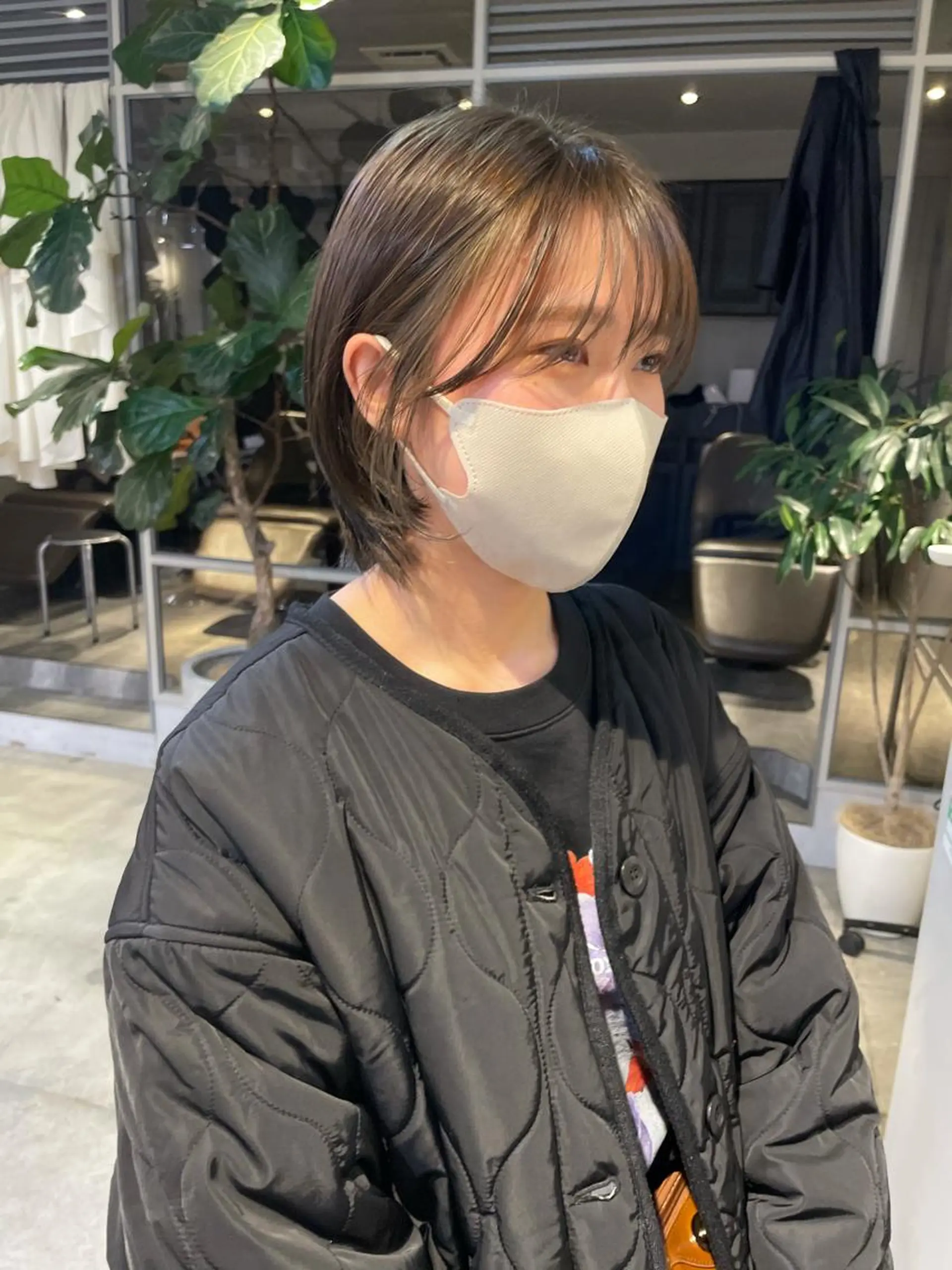 ショート カラー 斉藤 瑞恵のヘアスタイル