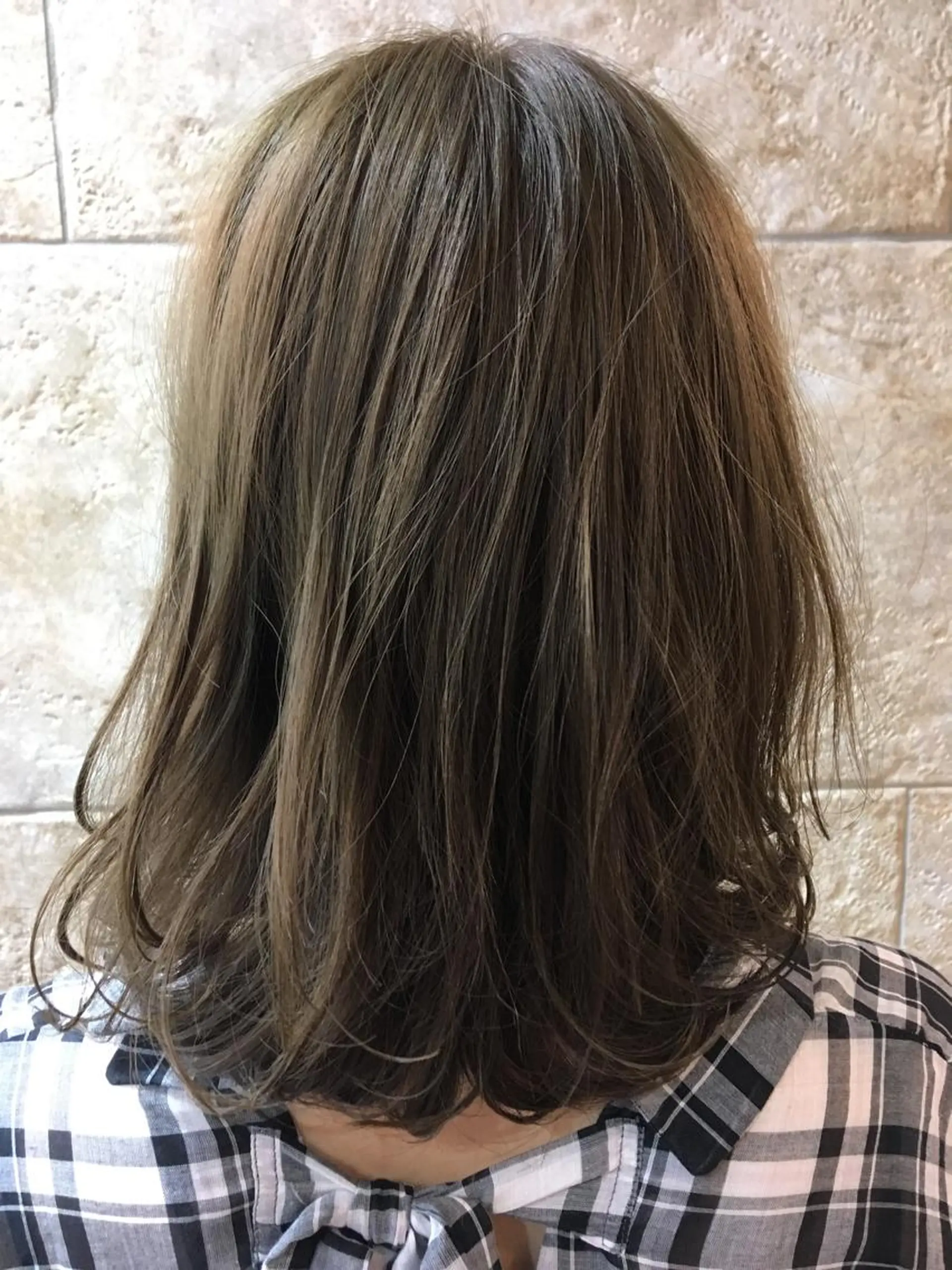 ミディアム カラー 斉藤 貴也のヘアスタイル