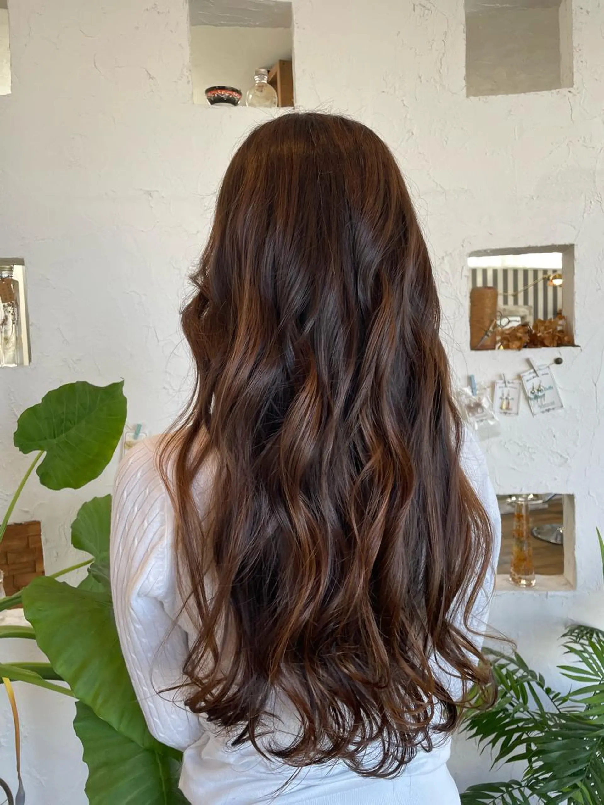 ロング カラー 🌸小掛🌸 豊橋外国人風カラーのヘアスタイル