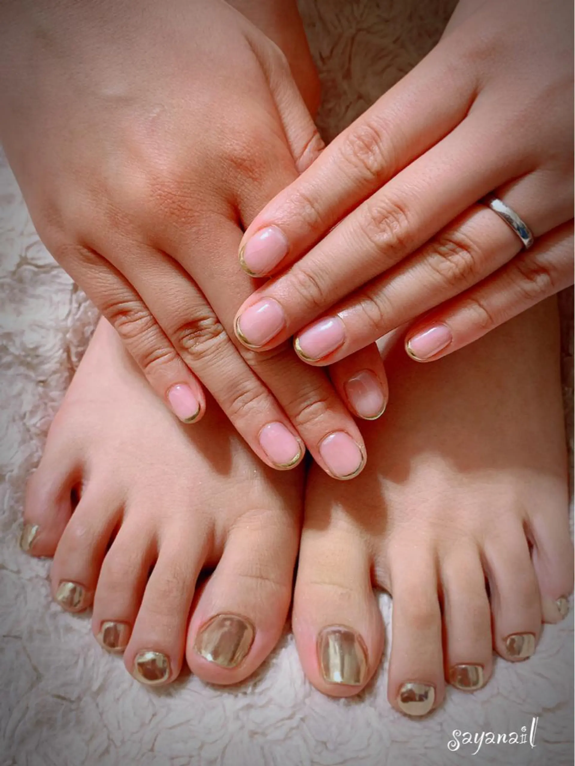 ネイル ミラーネイル 💎JADE💎 齊藤沙也香のエステ・リラクイメージ