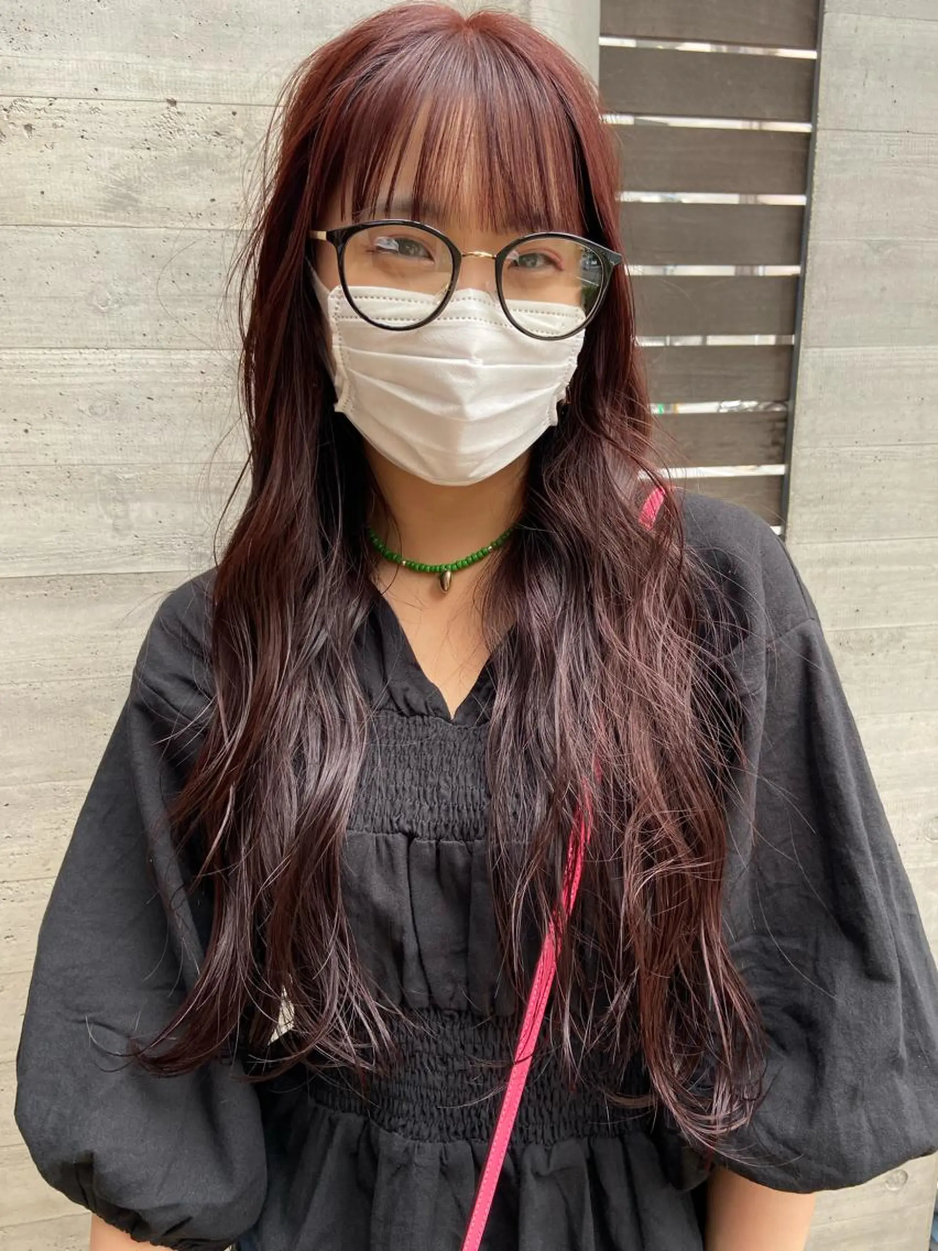 ロング カラー SALTWATER AYARIのヘアスタイル