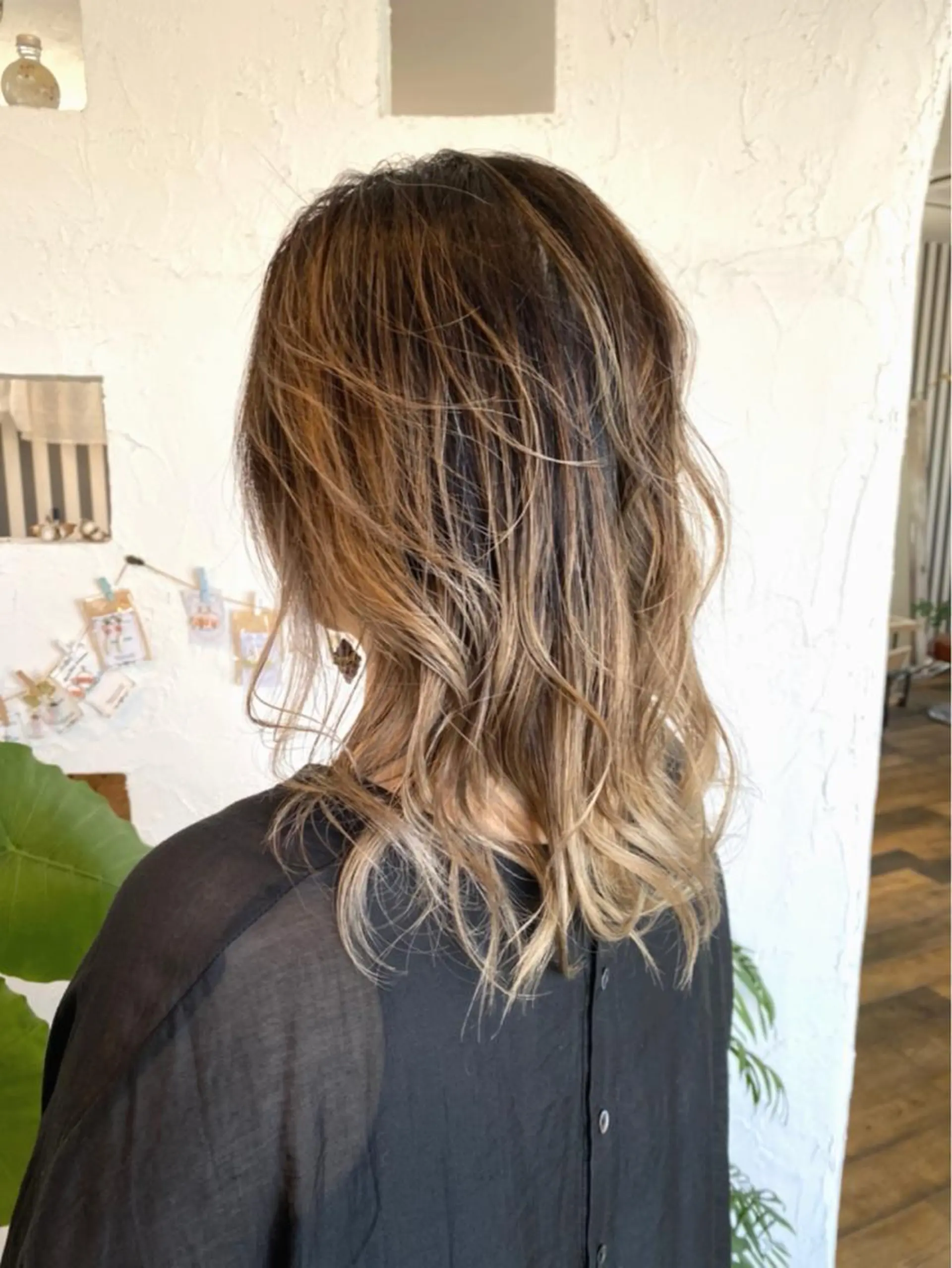 ロング カラー パーマ ヘアアレンジ メンズ キッズ 豊橋美容院 ソンリエのヘアスタイル