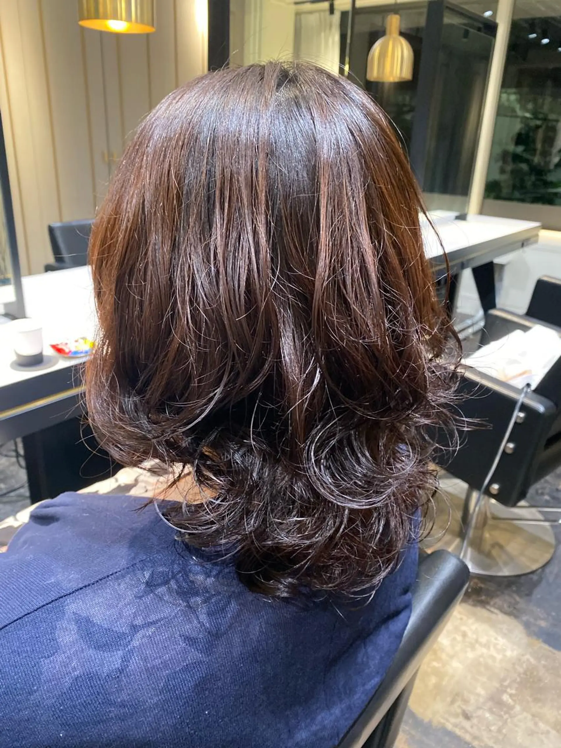 ミディアム パーマ 美髪×髪質改善 🖤Yukineのヘアスタイル