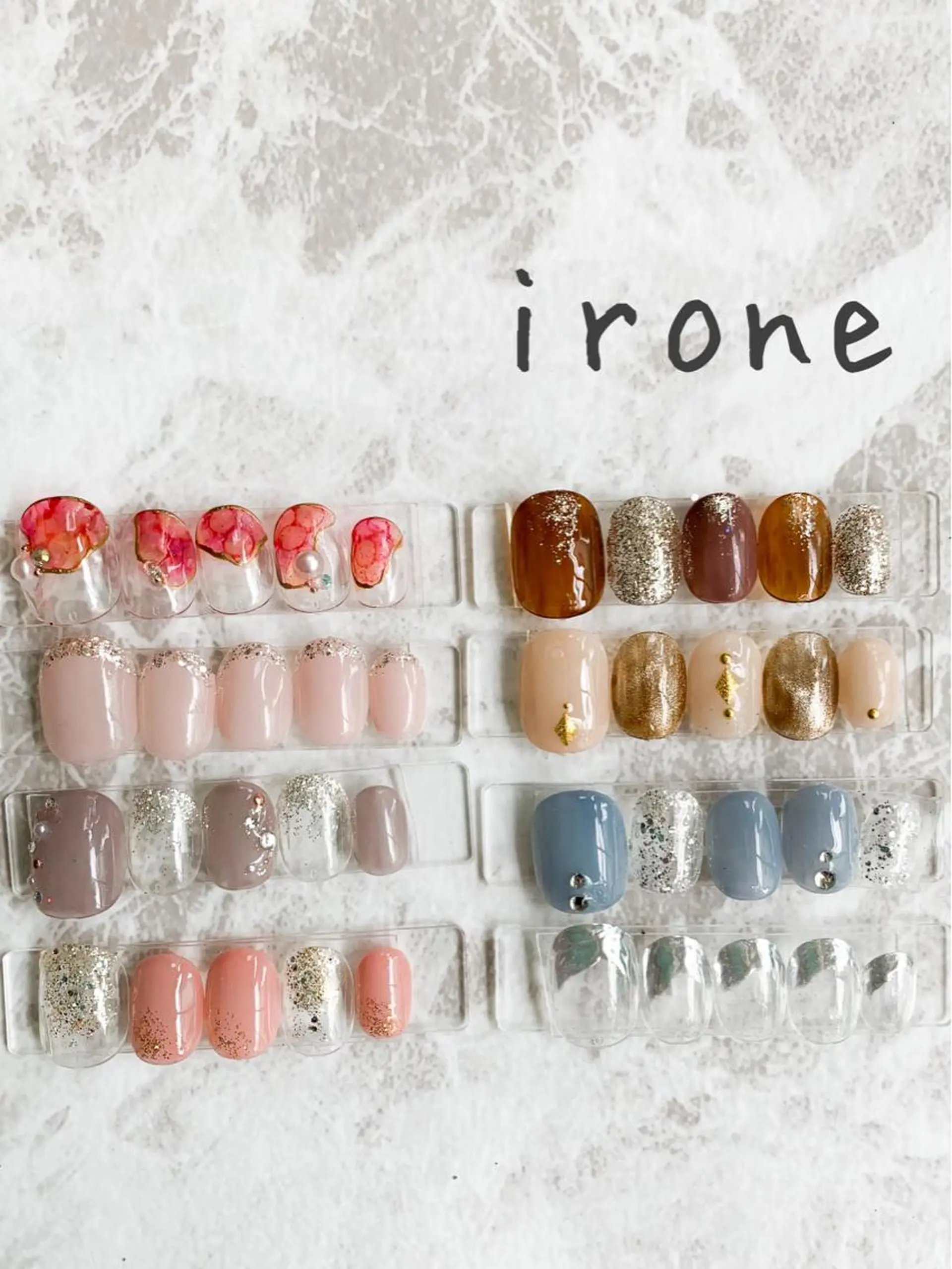 ネイル 小さなサロン ironeのネイルデザイン
