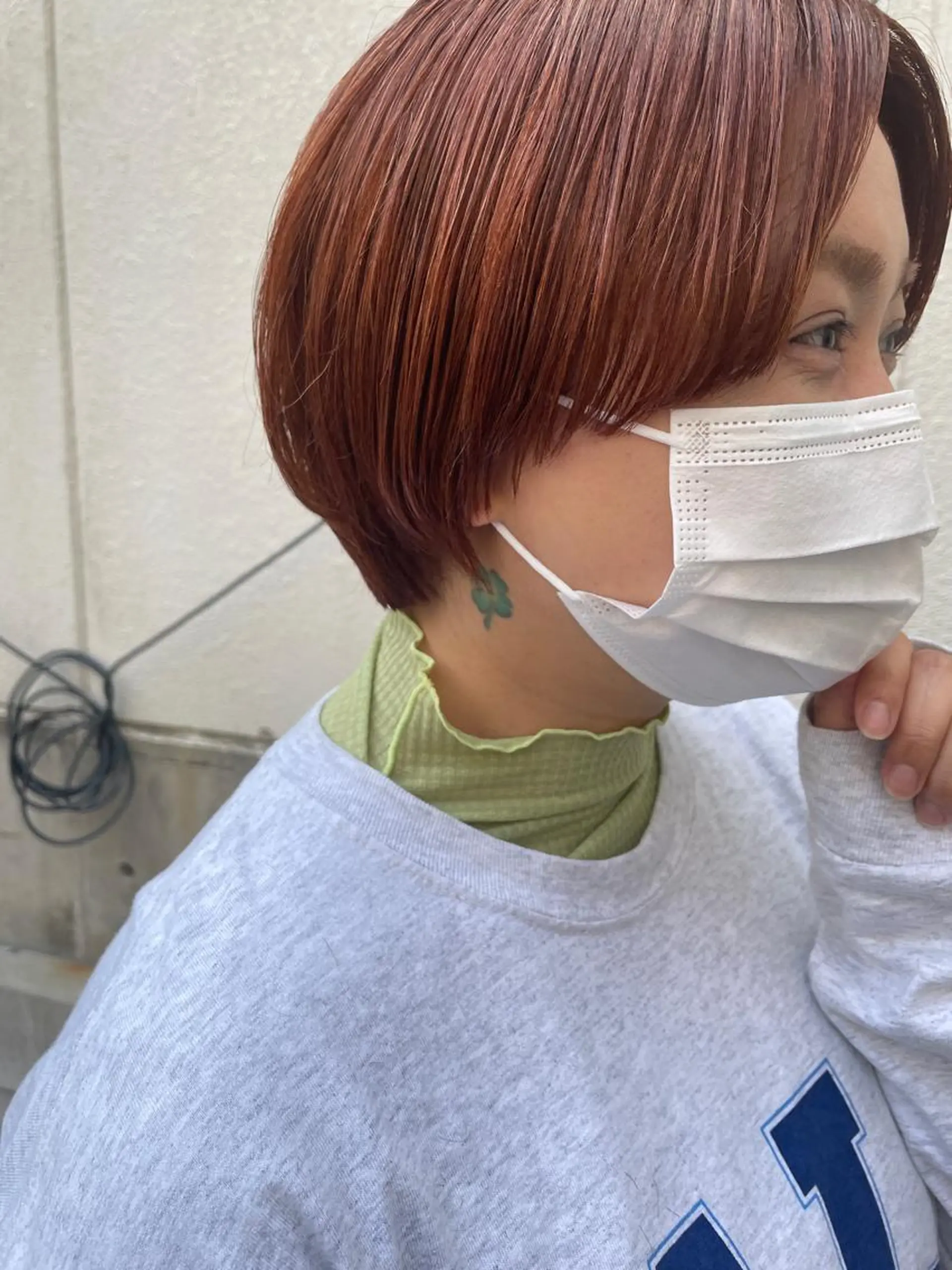 ショート カット ヘアカラー トリートメント さの あやねのヘアスタイル