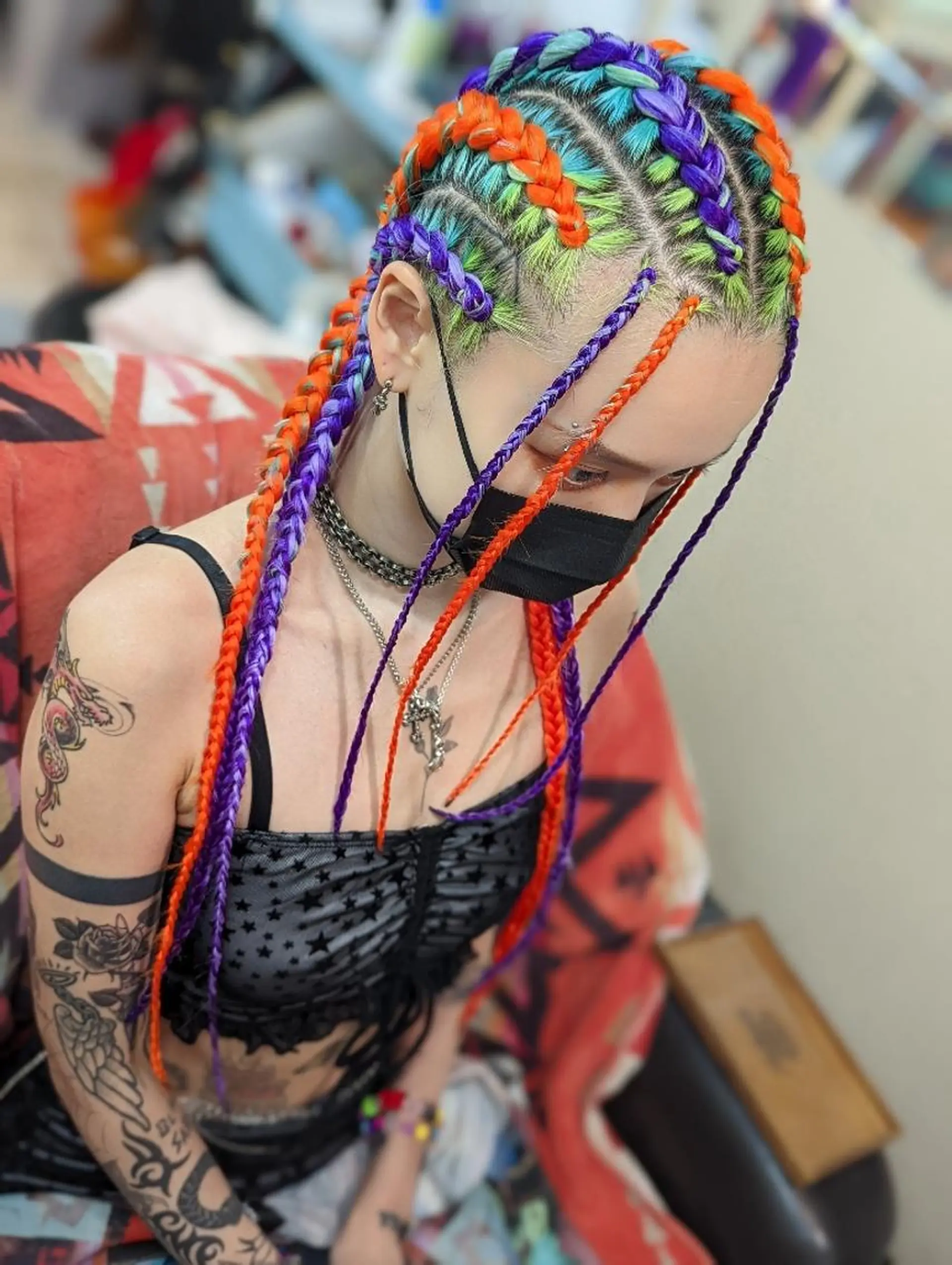 ロング エクステ scamp ★のヘアスタイル