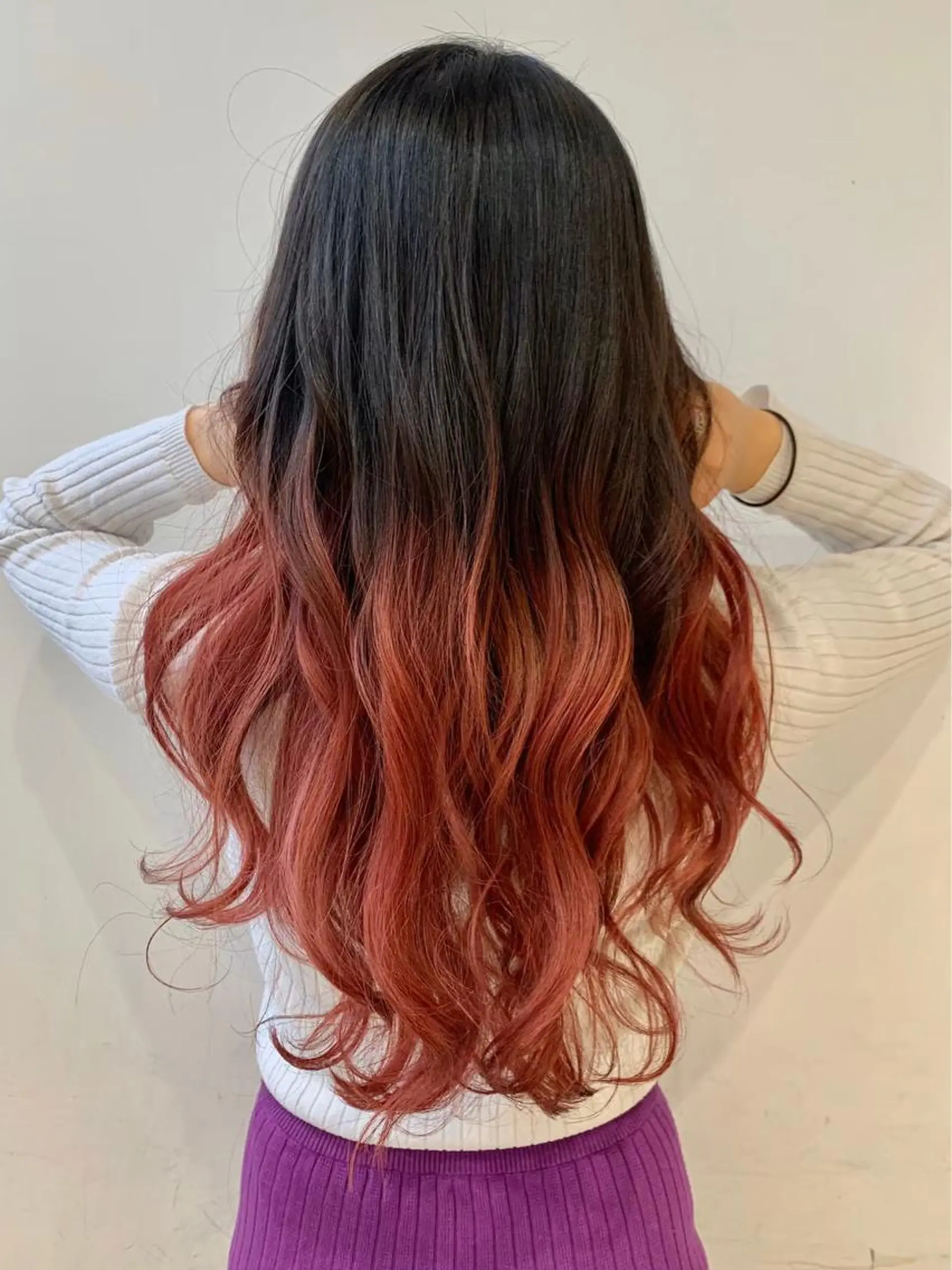 ロング カラー ケイジ✨透明感 /艶カラー✨のヘアスタイル