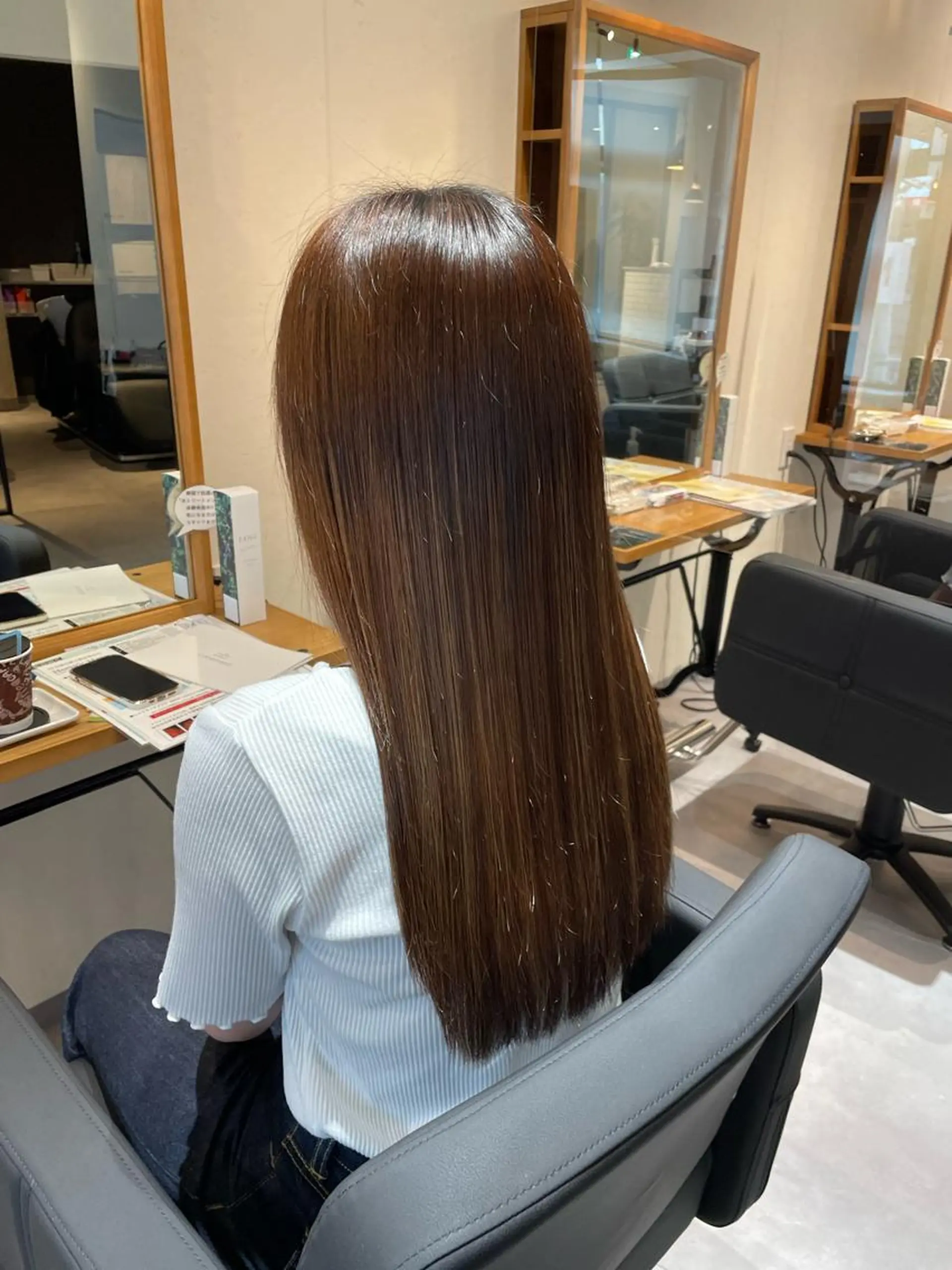 ロング 藤田一輝 【美髪職人】のヘアスタイル