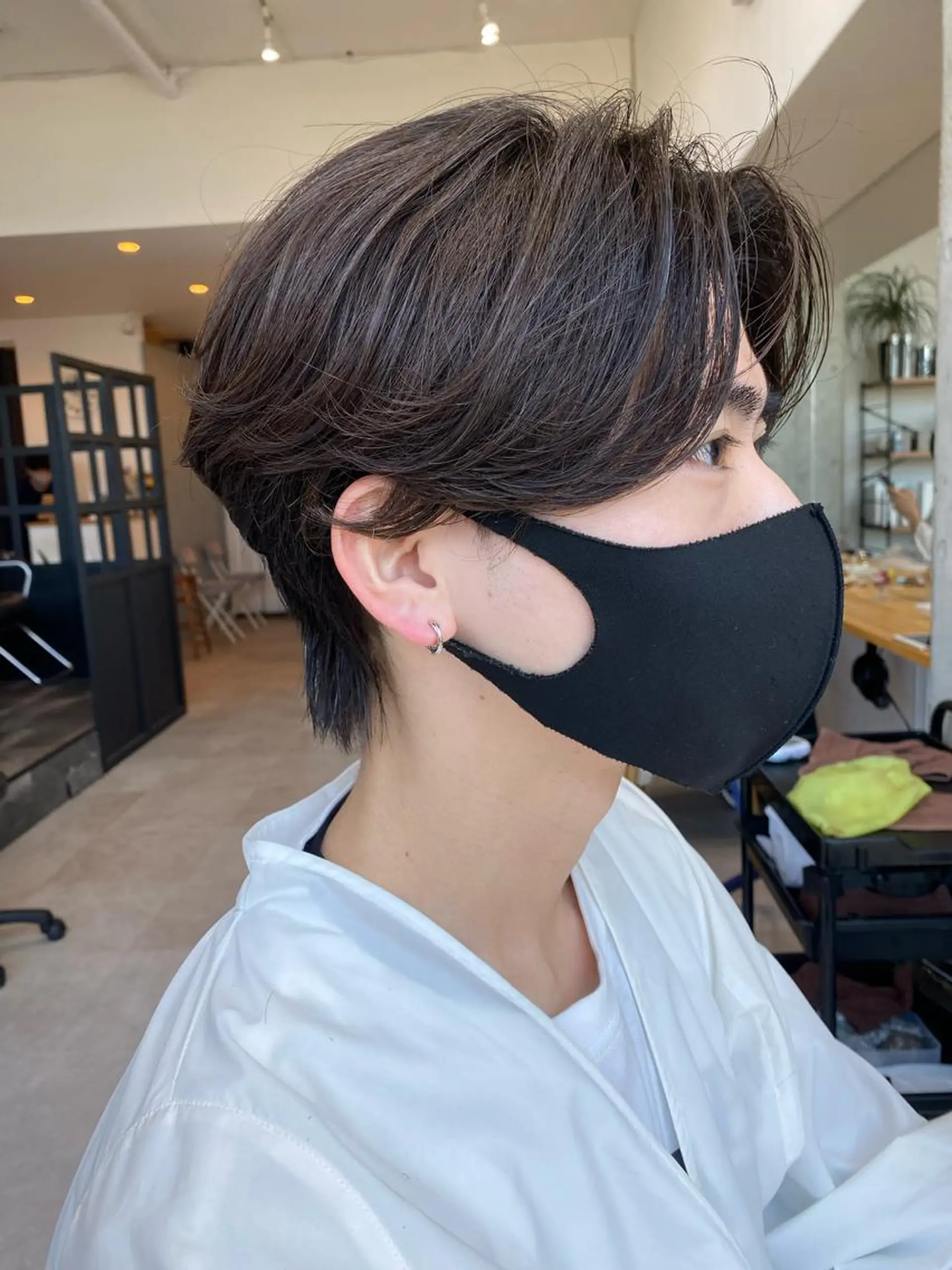 ミディアム パーマ メンズ カット パーマ 似合う髪型が 分からない方へのヘアスタイル