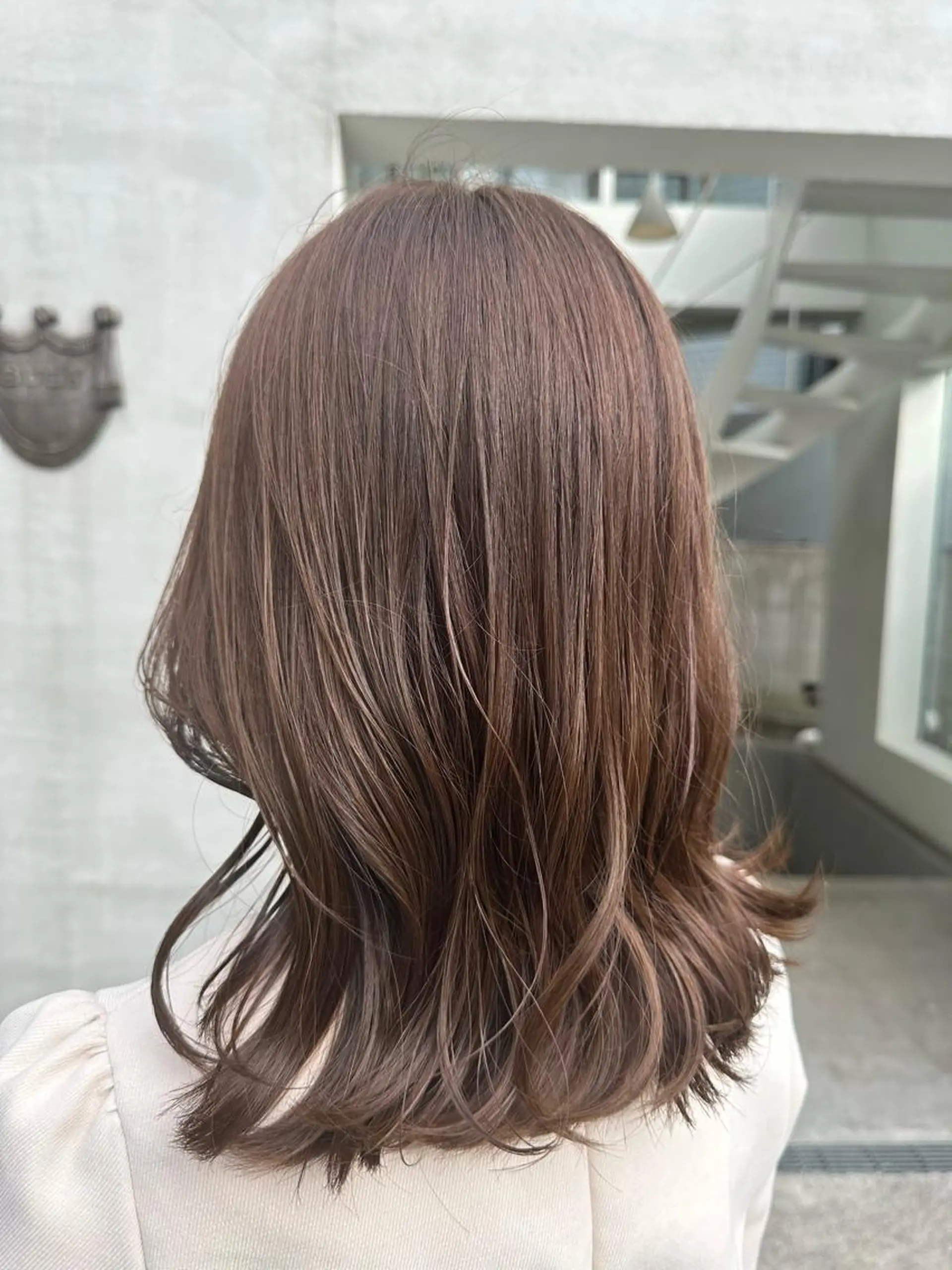 ミディアム カラー マンツーマンサロン 髪質改善⭐︎代官山のヘアスタイル