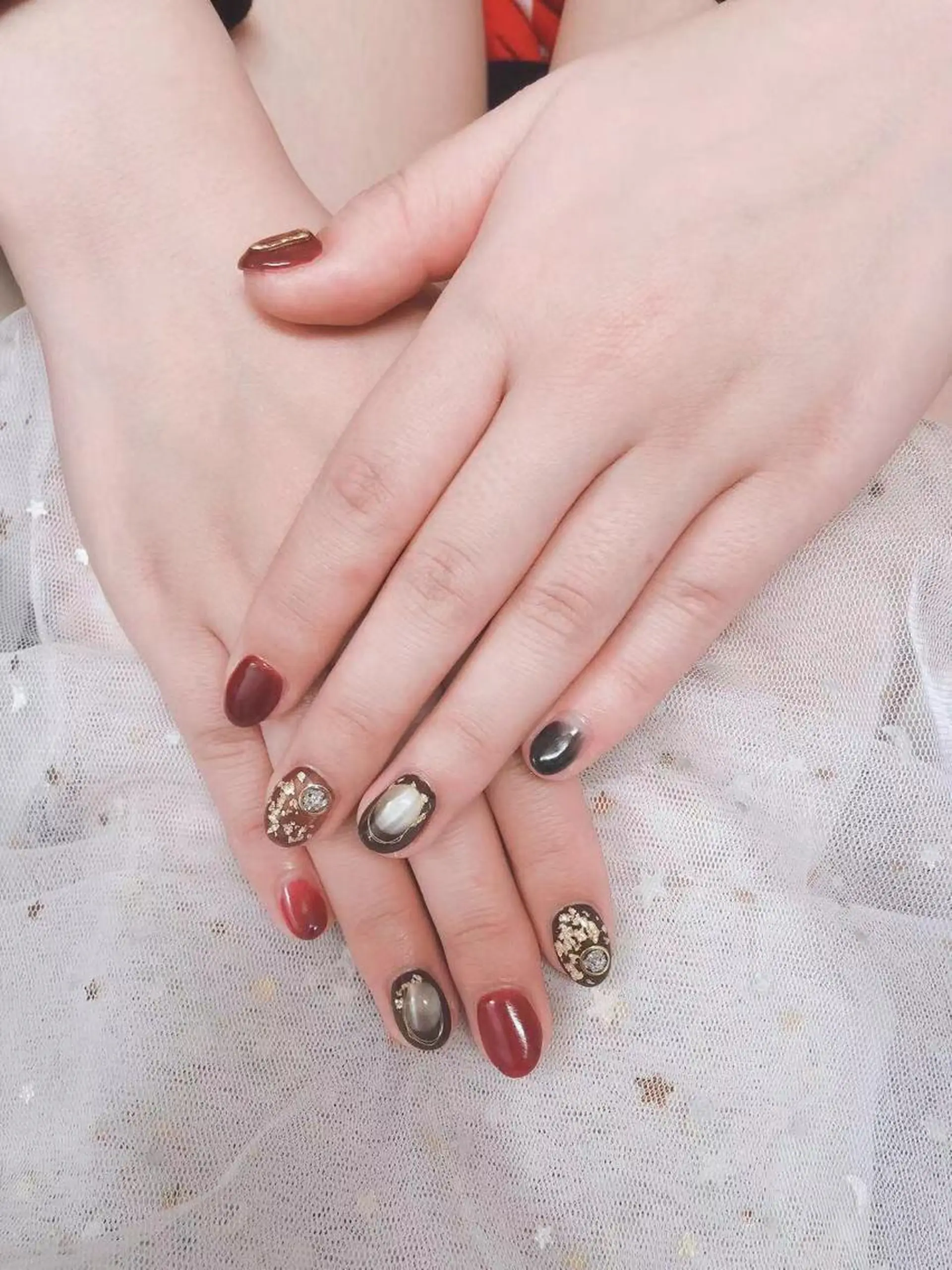 ネイル MiKi Nai池袋 長さだし得意のネイルデザイン