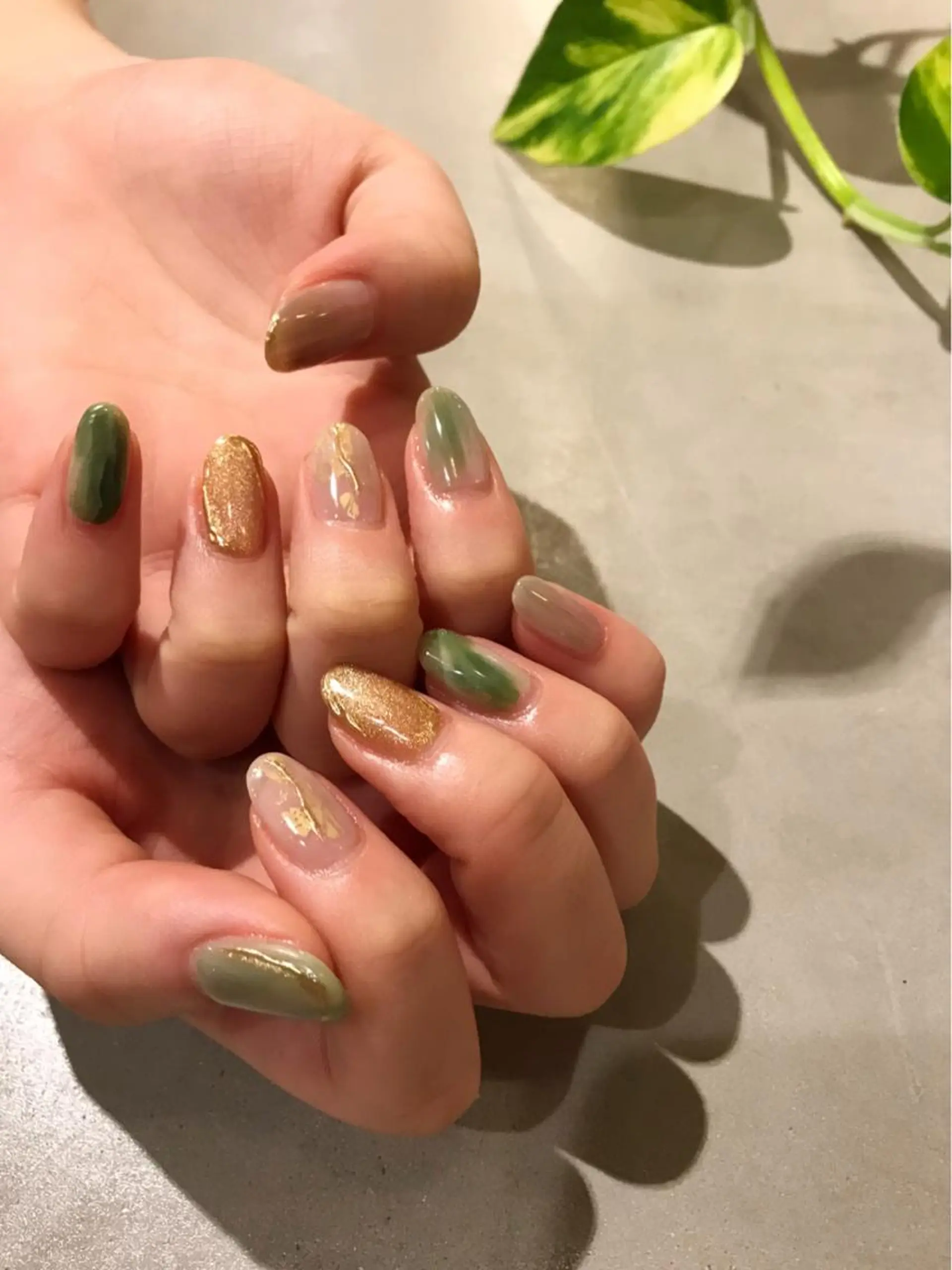 ネイル アートネイル 長さ出し ジェルネイル マットネイル ミラーネイル ハンドネイル Soeur ネイリストのネイルデザイン