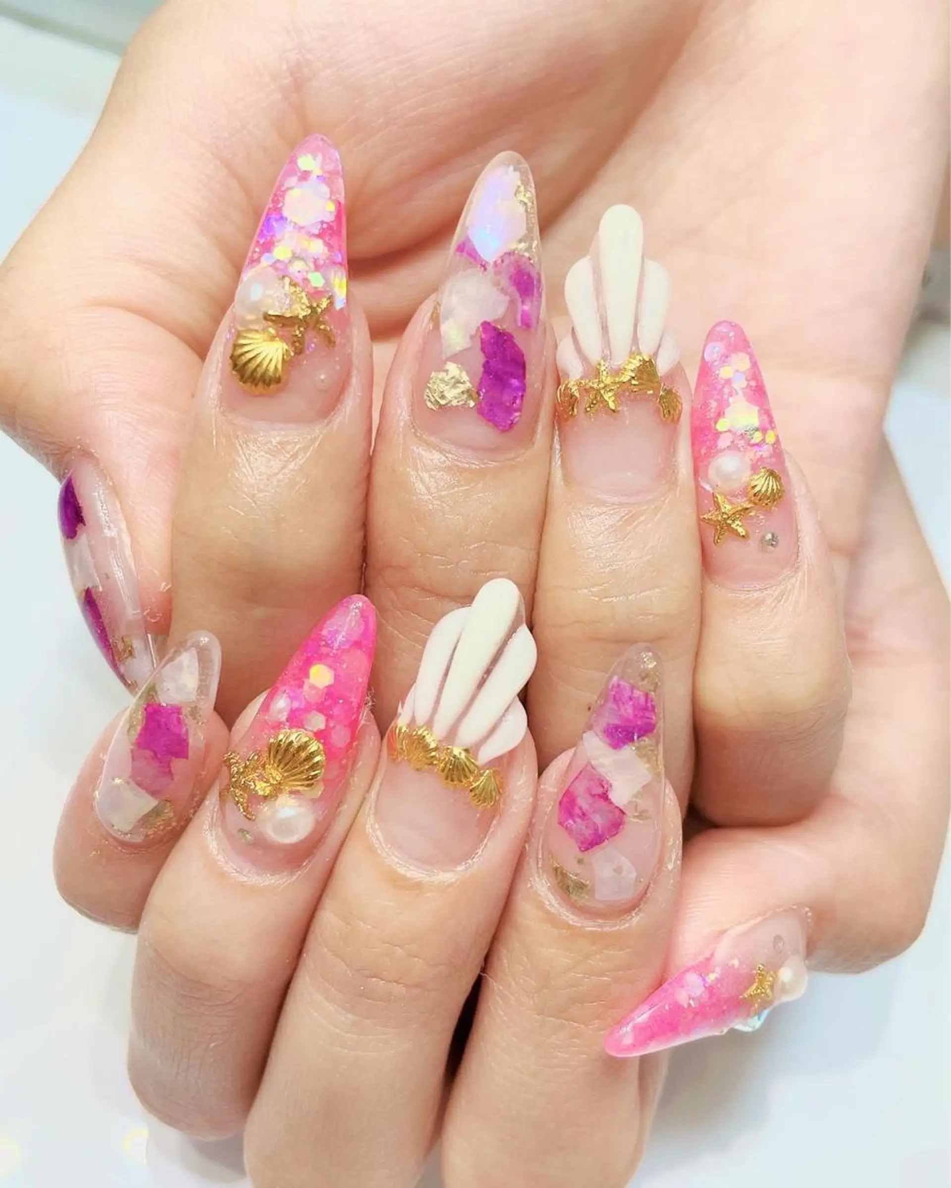 ネイル ハンドネイル ネイルサロンアウル ayaka💋のネイルデザイン