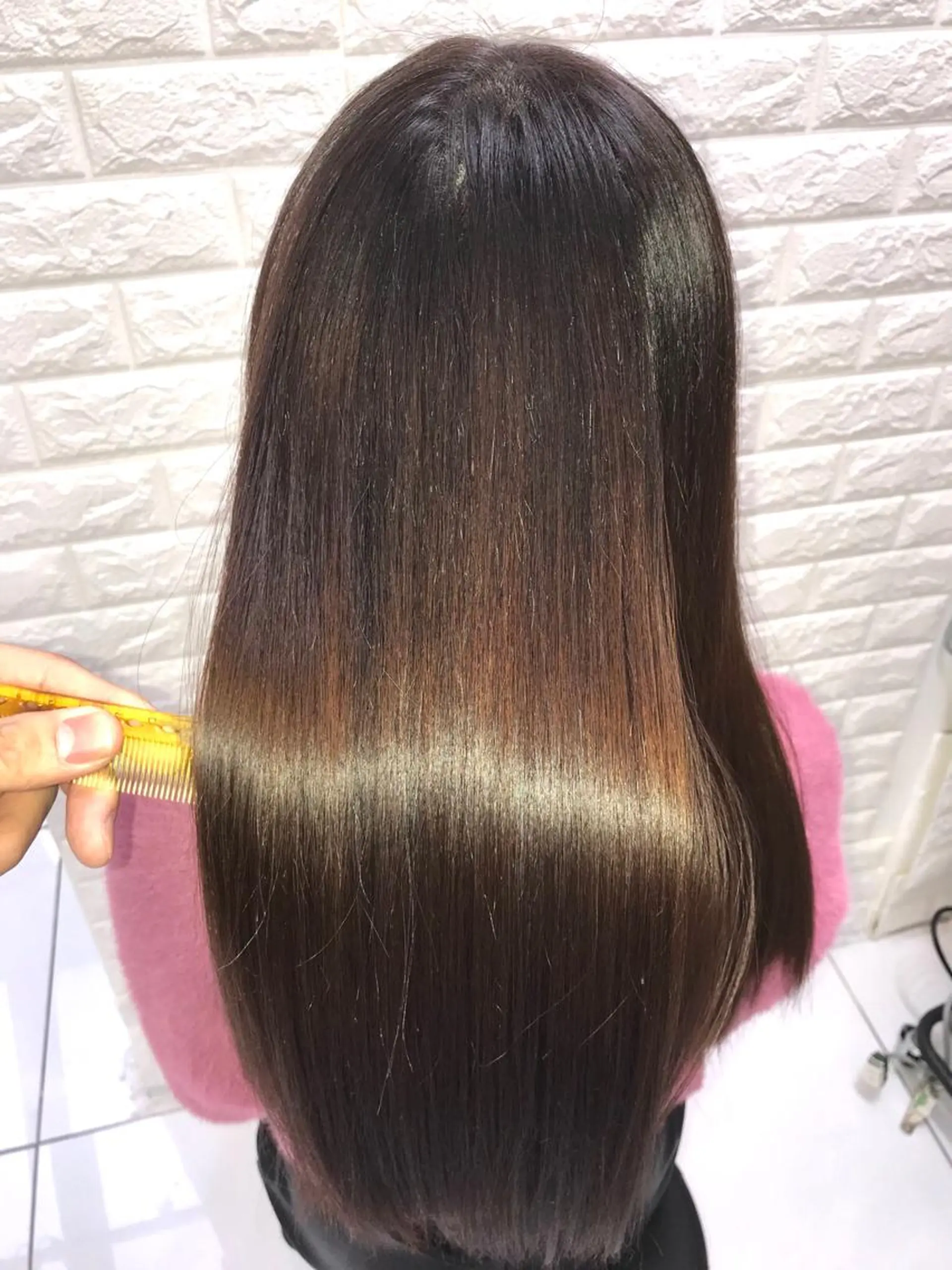 セミロング カラー 30代からの上質な ヘアケア  大西のヘアスタイル