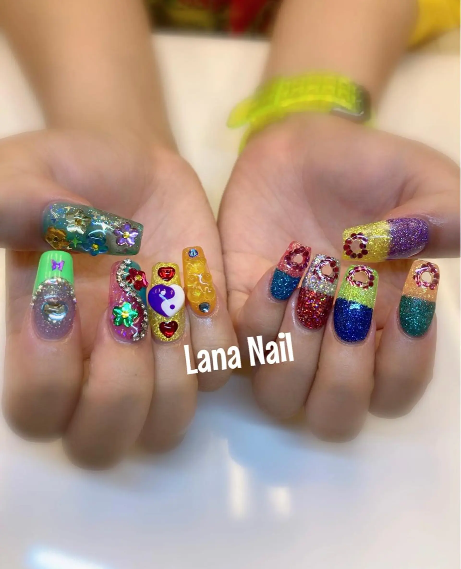 ネイル スカルプネイル Lana Nailのネイルデザイン