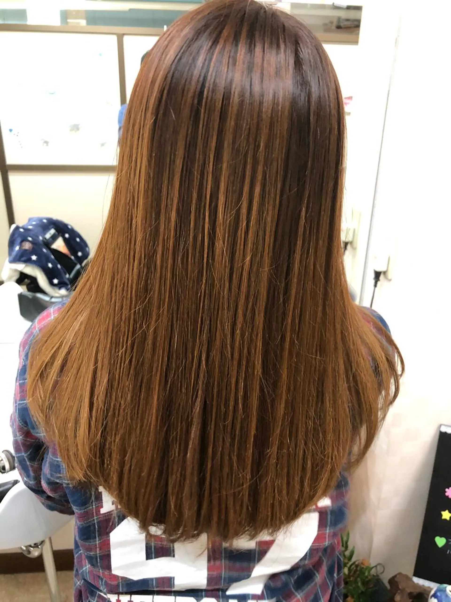 ロング 石塚 浩のヘアスタイル