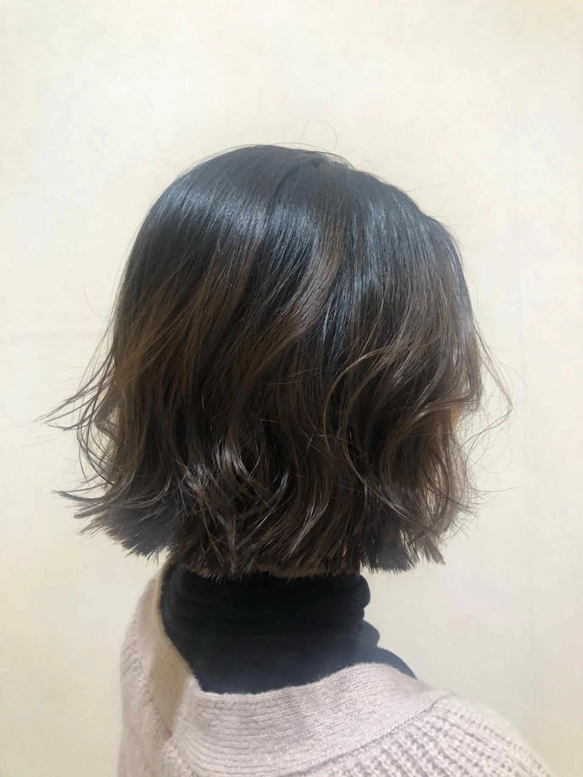 ミディアム カラー ツヤ髪カラー💎 佐藤あきのヘアスタイル