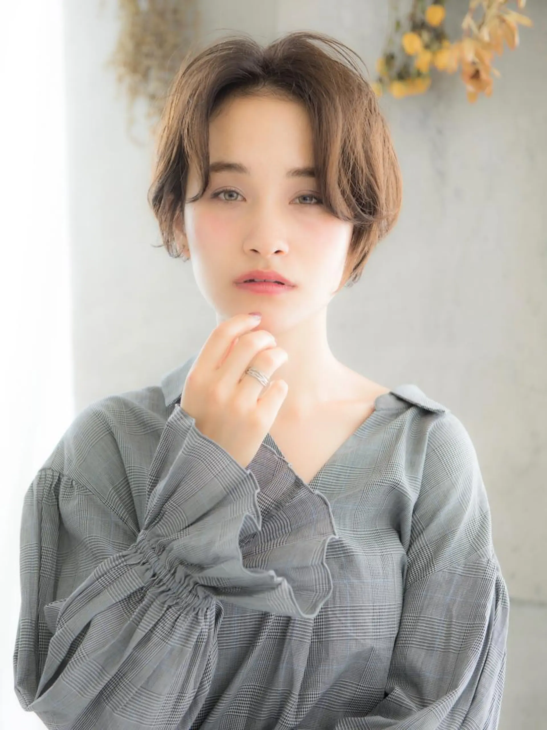 ショート カラー レイヤーカット✂️ 横浜No1♡下鳥翔子のヘアスタイル
