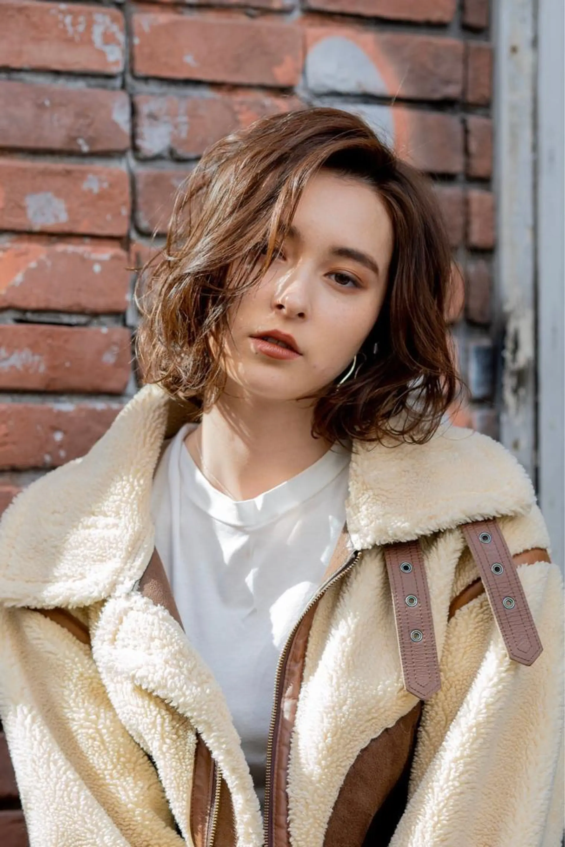 ミディアム カラー カット ヘアカラー トリートメント 🉐レイヤー/塩見 弘樹🉐渋谷のヘアスタイル