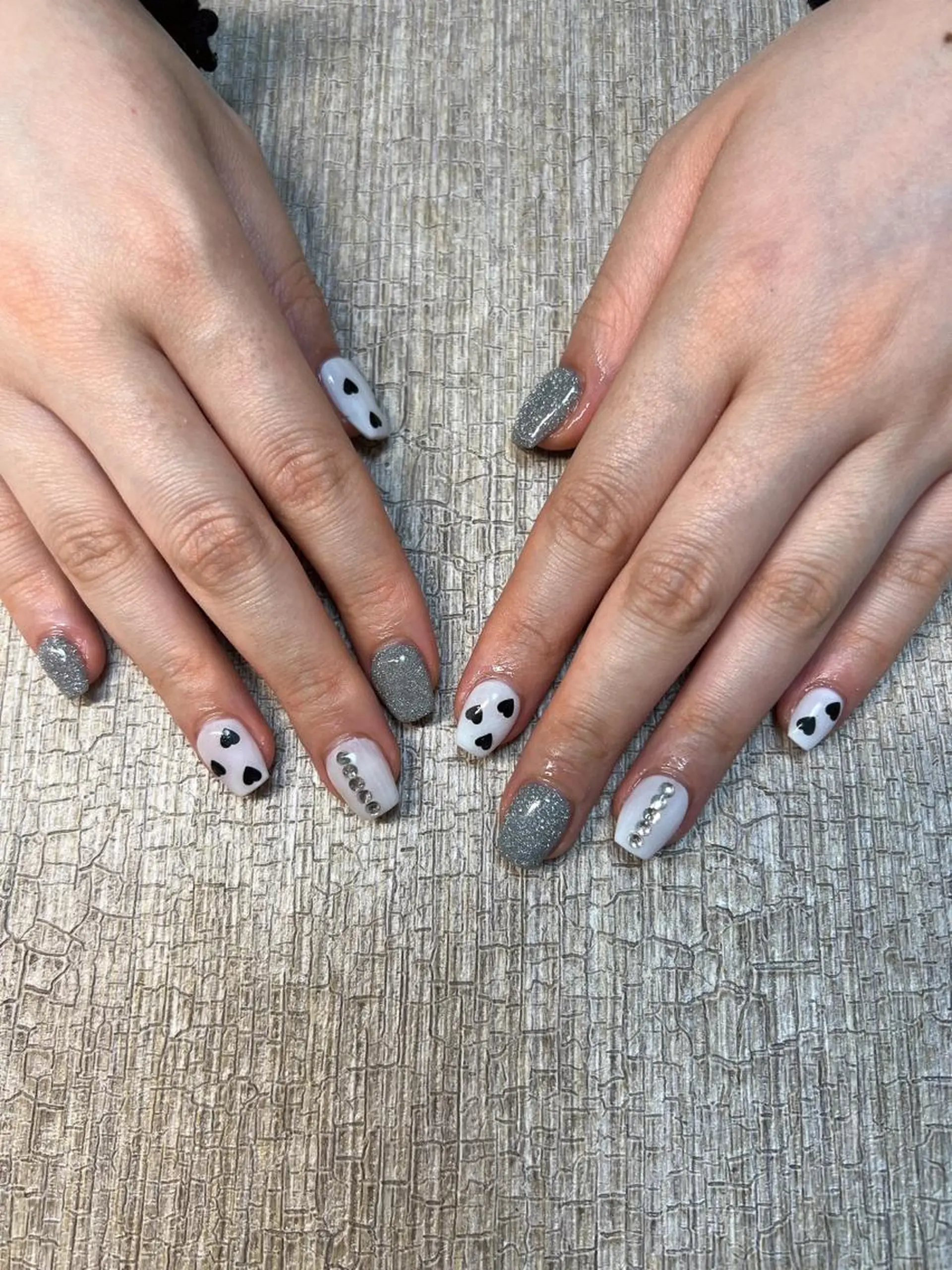 ネイル フラッシュネイル ハート coco nailのネイルデザイン