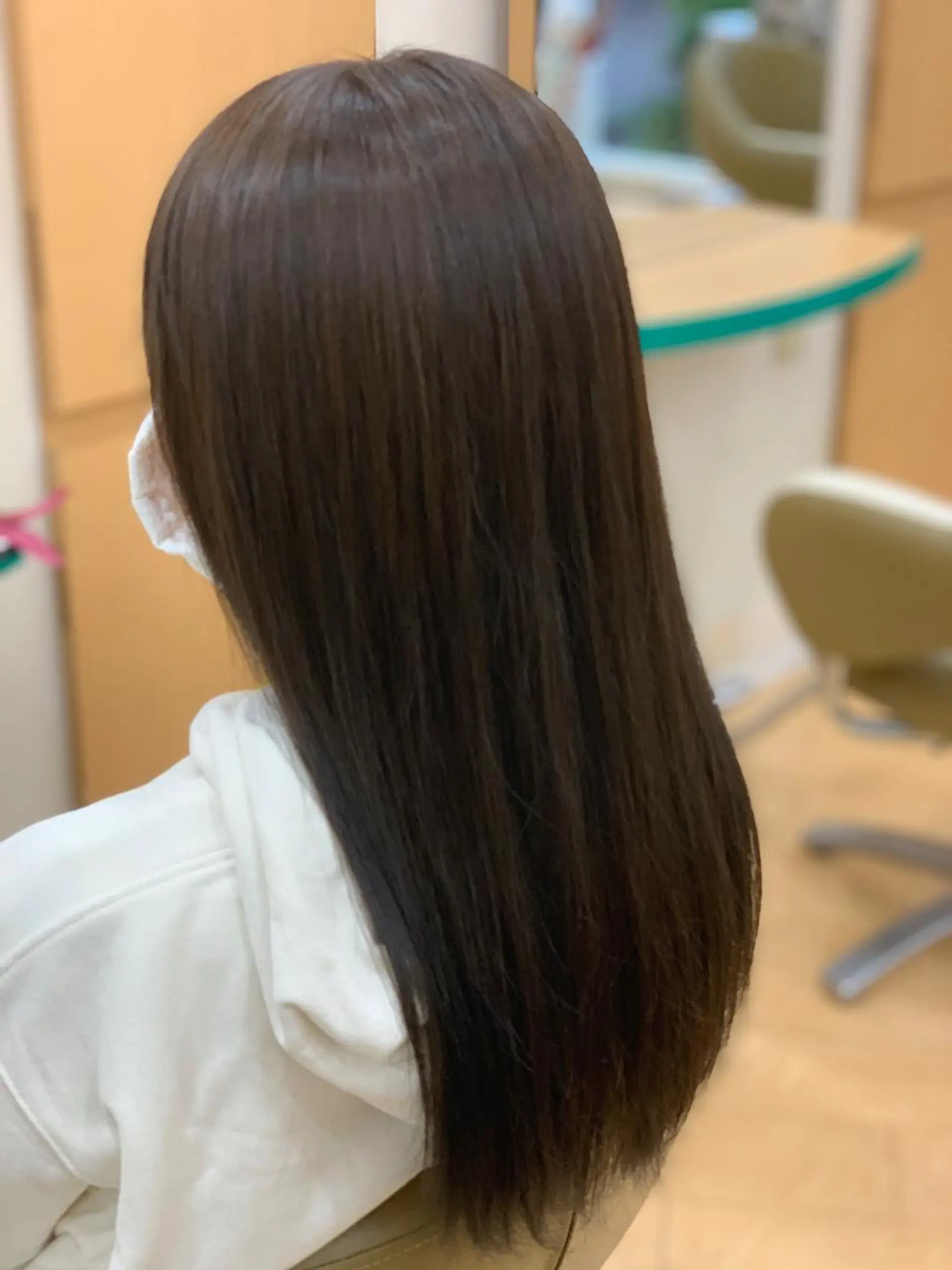 ロング 福原 亜祐美のヘアスタイル