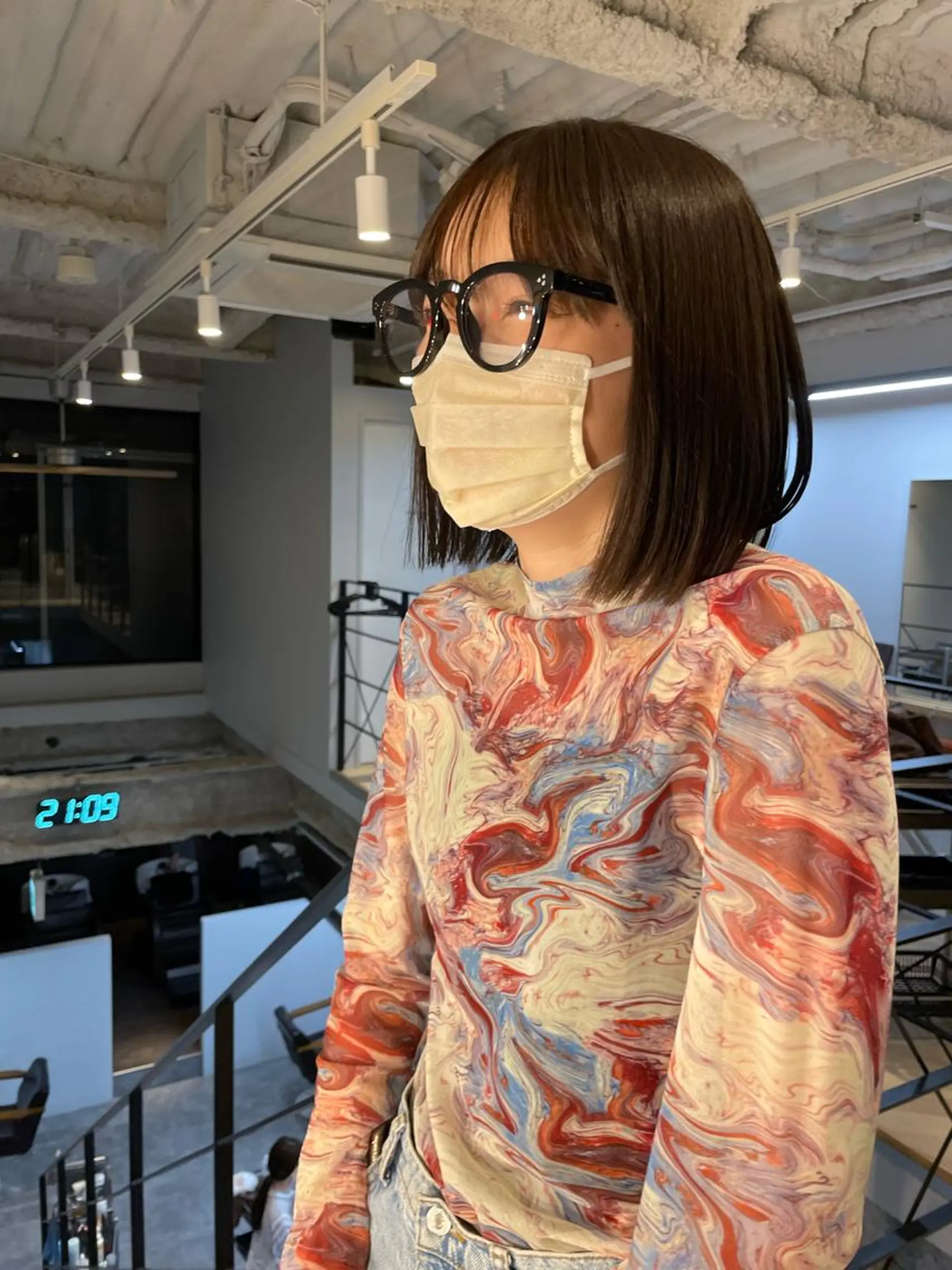 カラー yuri/オリーブ/ 暖色カラー/レイヤーのヘアスタイル