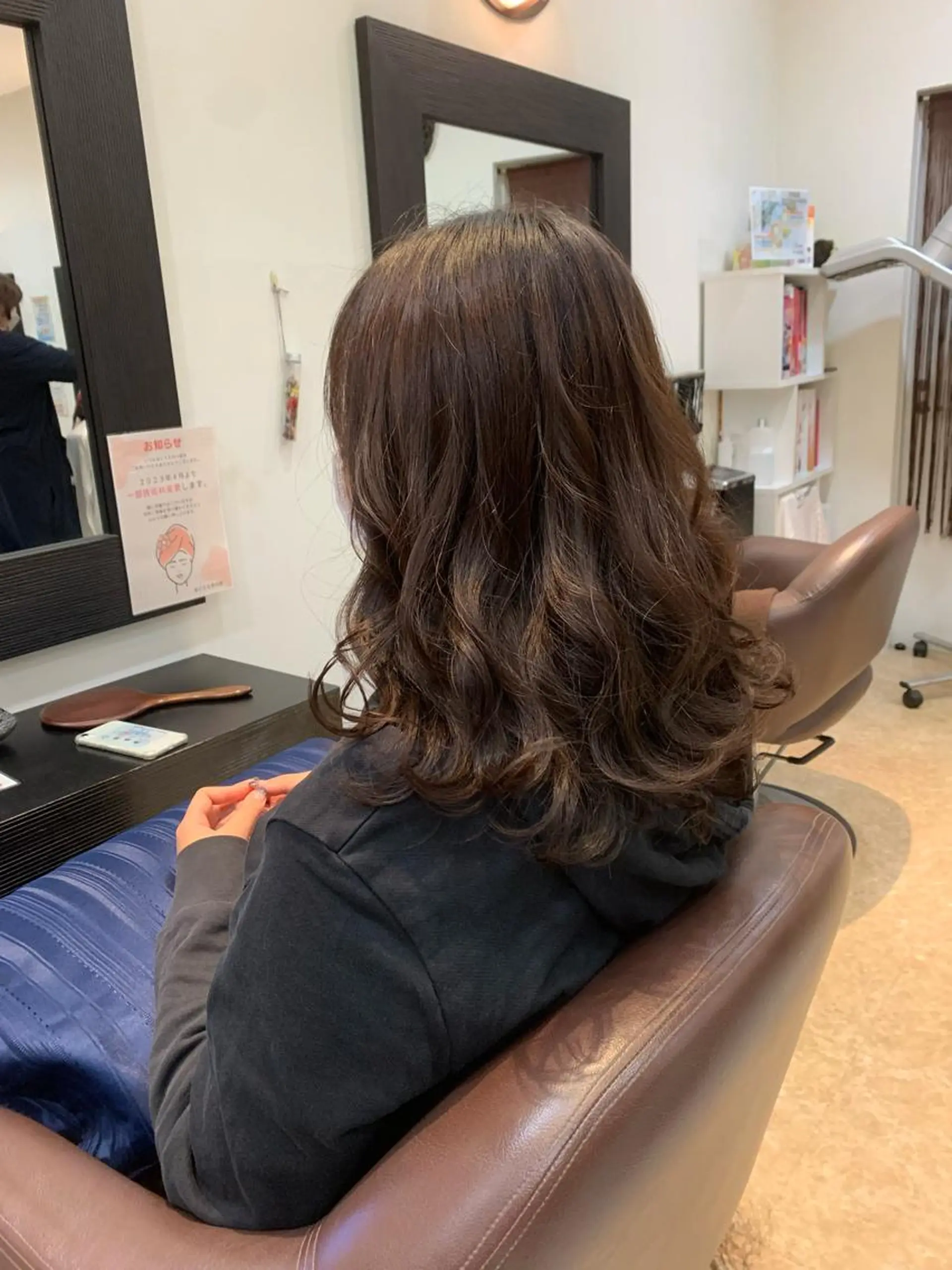 セミロング 保井 実奈美のヘアスタイル