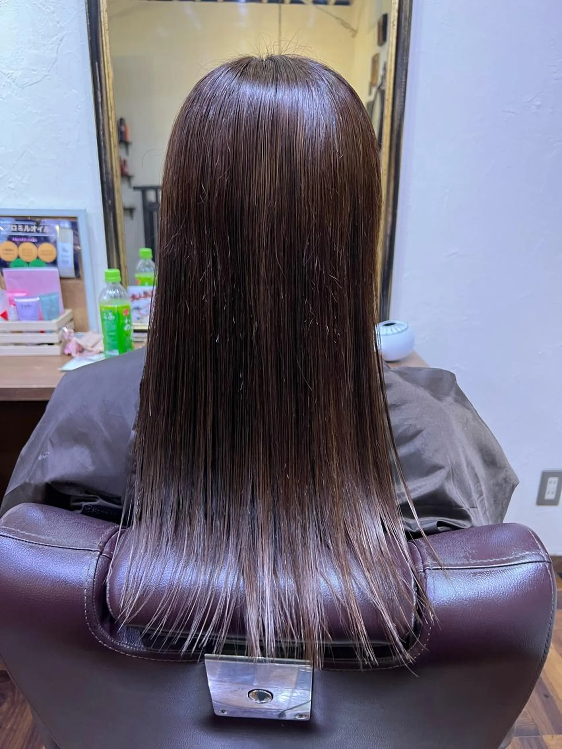 ロング カラー 高橋 葵のヘアスタイル