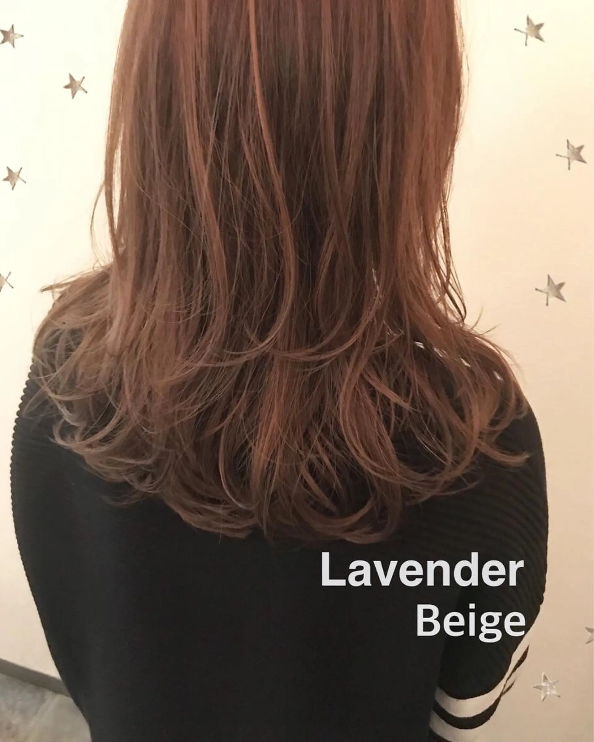 セミロング カラー 市川 千夏のヘアスタイル