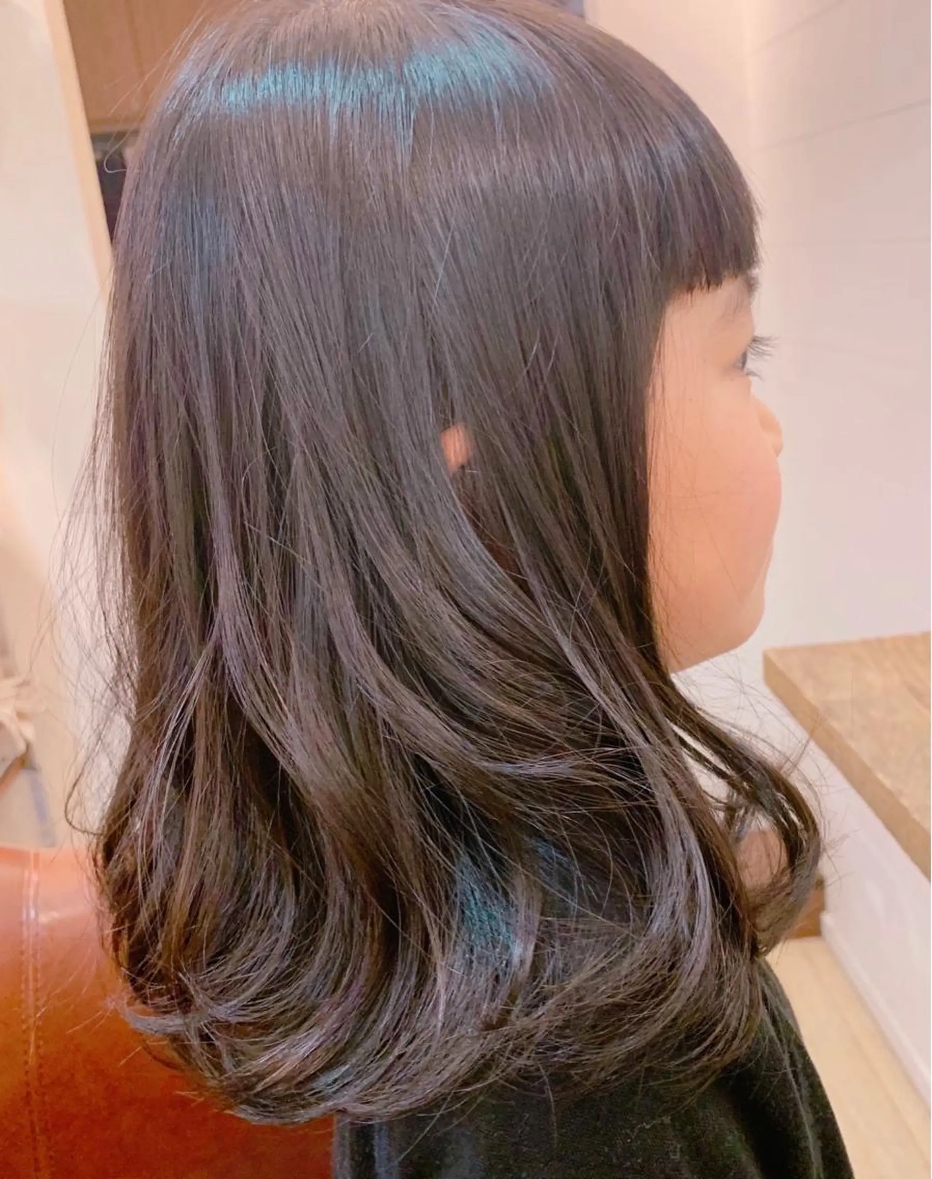 ミディアム 井上 涼花のヘアスタイル