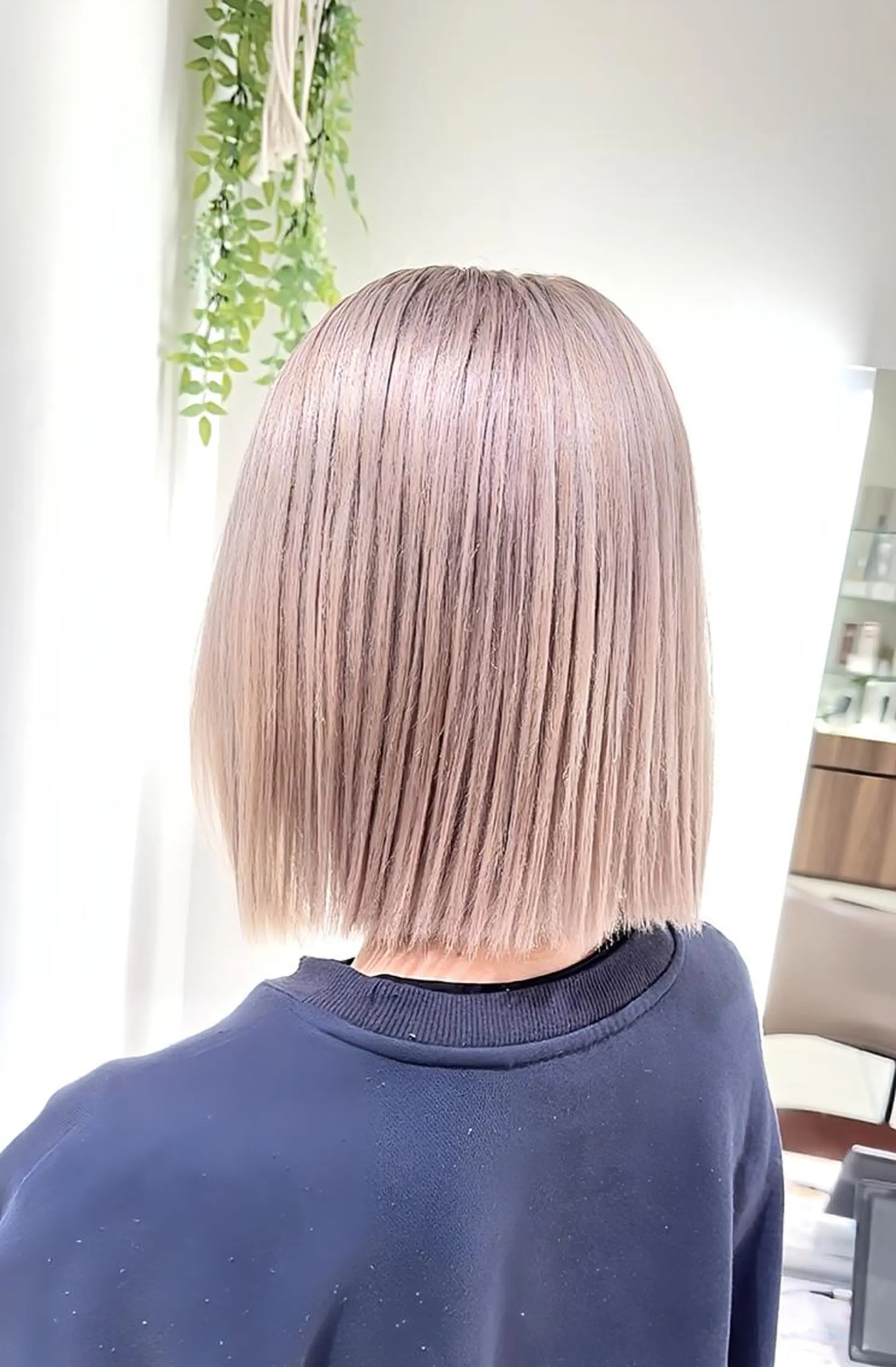 セミロング カラー ブリーチ 髪質改善 ヘアカラー ＡＳＨ大宮/ブリーチ 髪質改善/カラーのヘアスタイル