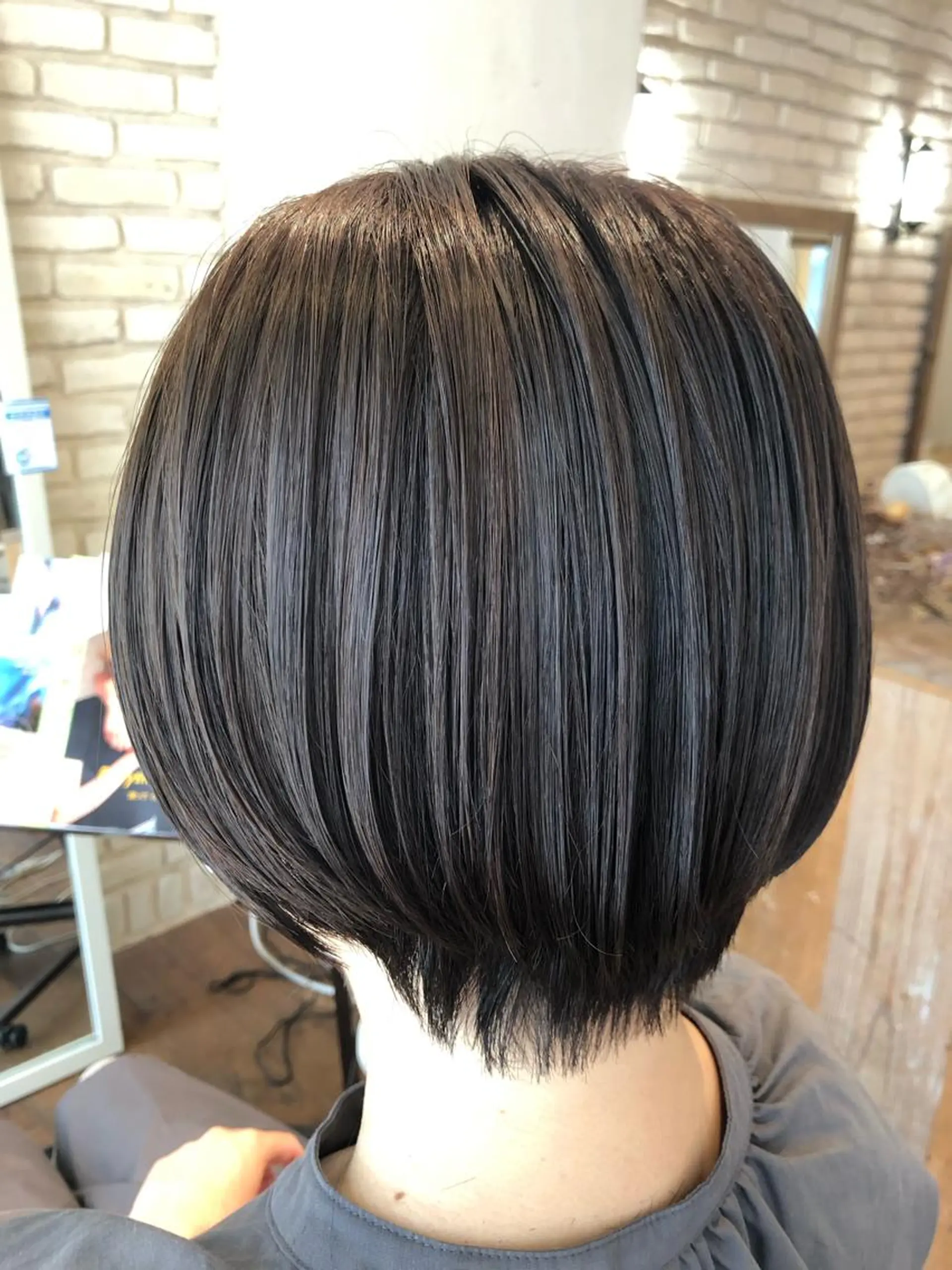 ショート カラー oasis(オアシス)所属・oasis/吉岡 /白髪の悩み解決へのヘアスタイル