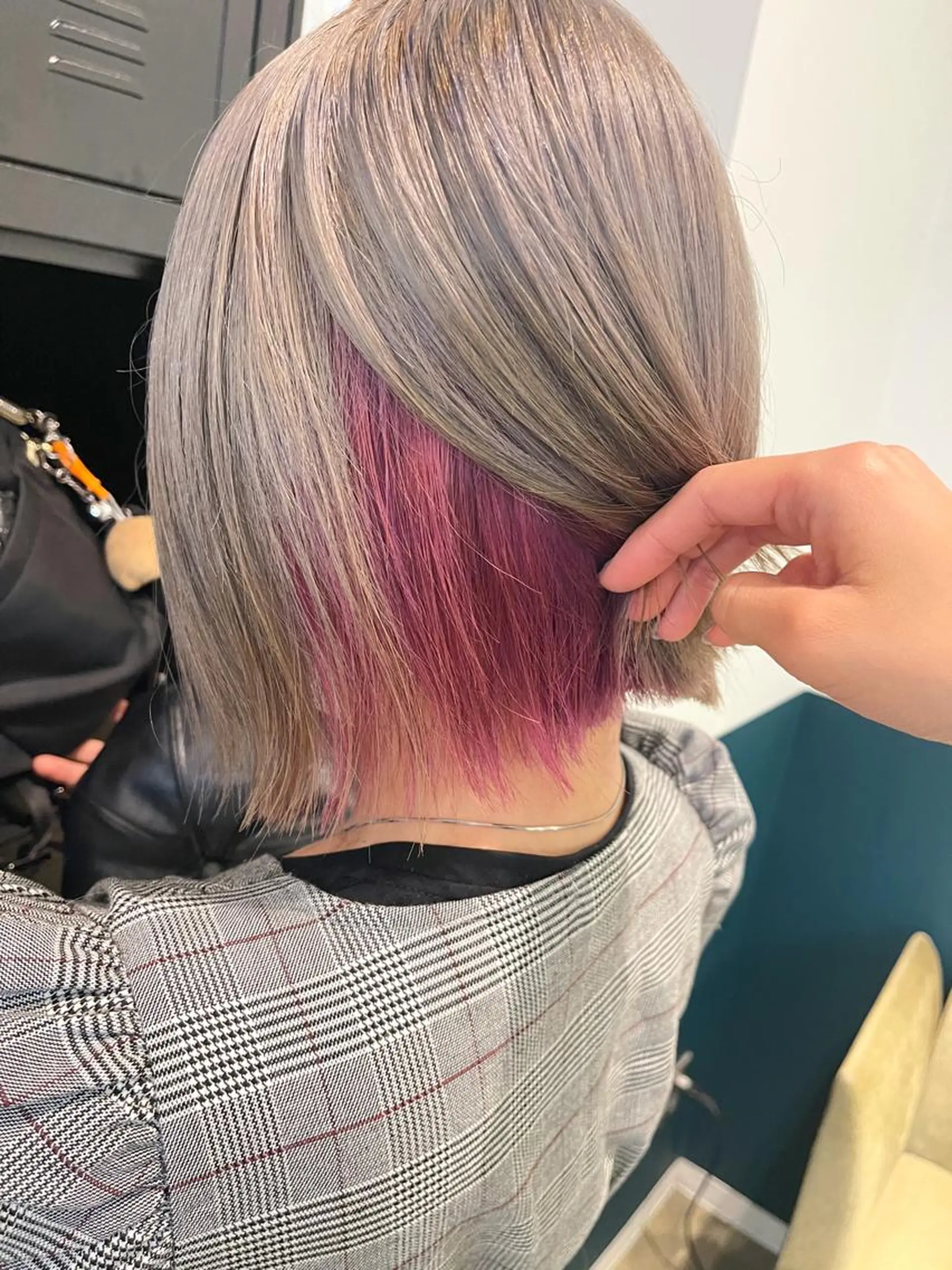 ミディアム カット ヘアカラー 中村瑞貴 ＊hairbraceのヘアスタイル