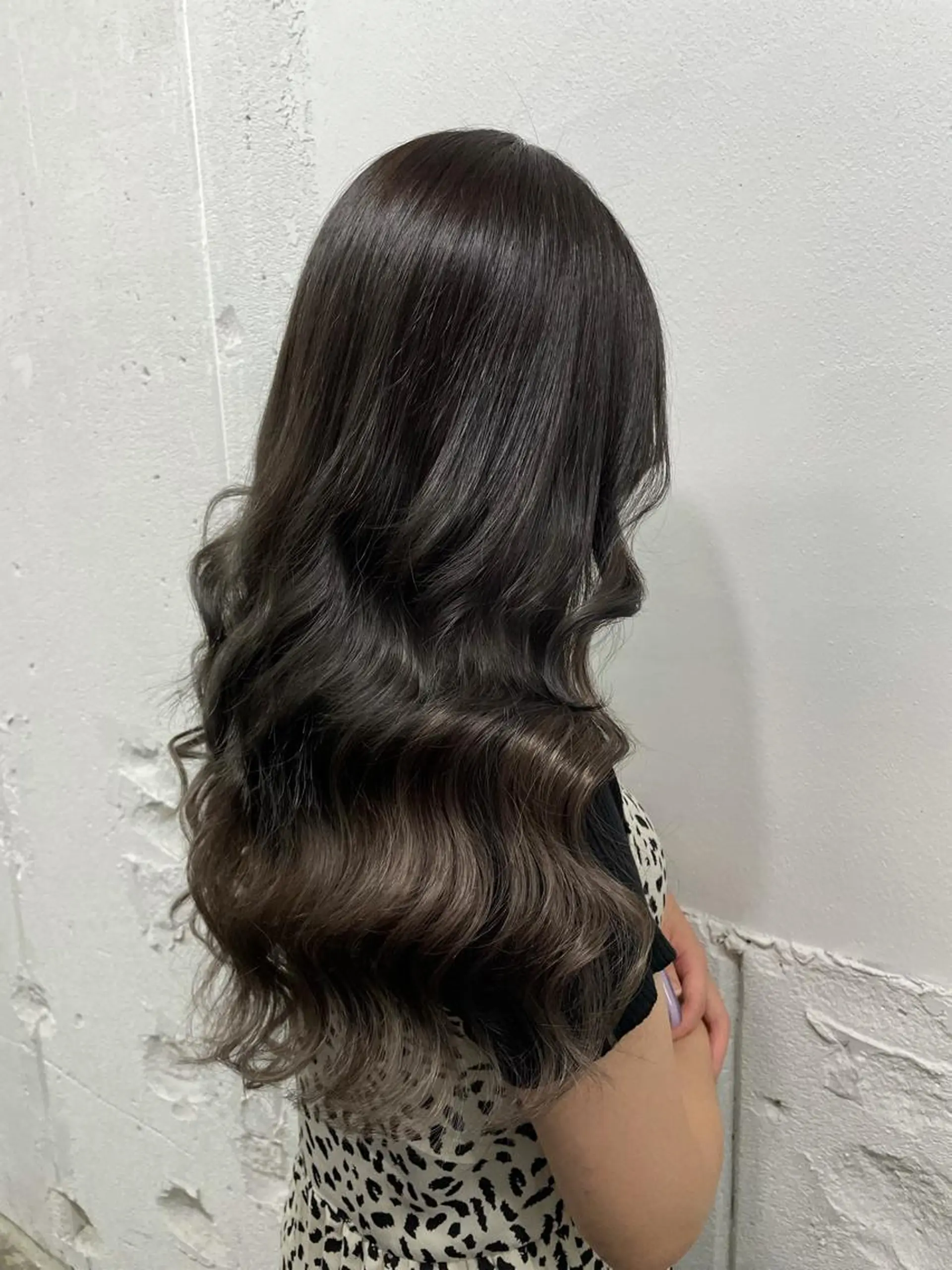 ロング カラー シールエクステ バレイヤージュ ミストバング ダブルカラー  フェイスフレーミング ヘアカラー エクステ 🧡艶髪ちゅるん髪 🫧🧡YUKI❄️のヘアスタイル