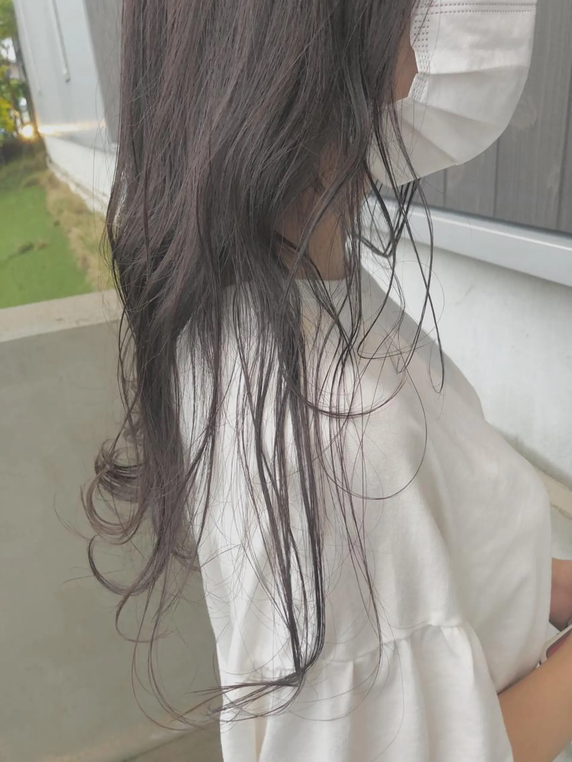 ロング カラー 透明感カラー カット ヘアカラー トリートメント NAKAGAWA YUICHIのヘアスタイル