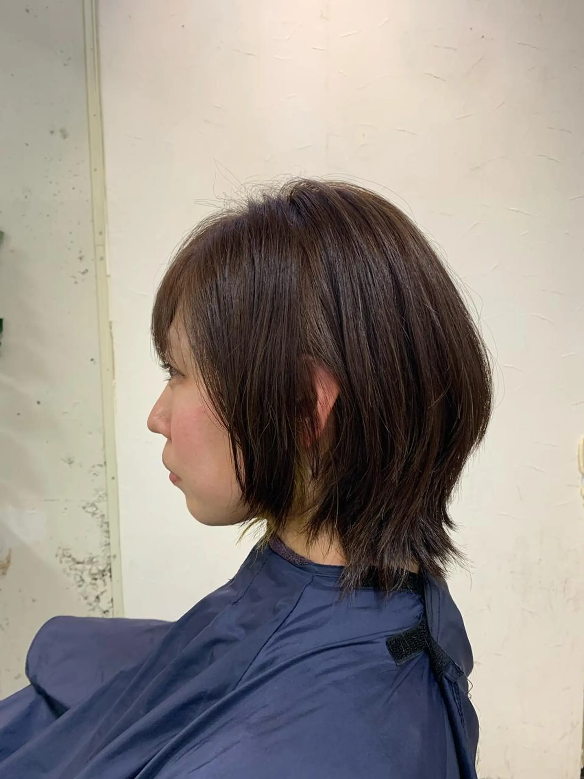 ショート ウルフカット 髪質改善ストレート/ ブリーチ／渋谷　福田のヘアスタイル