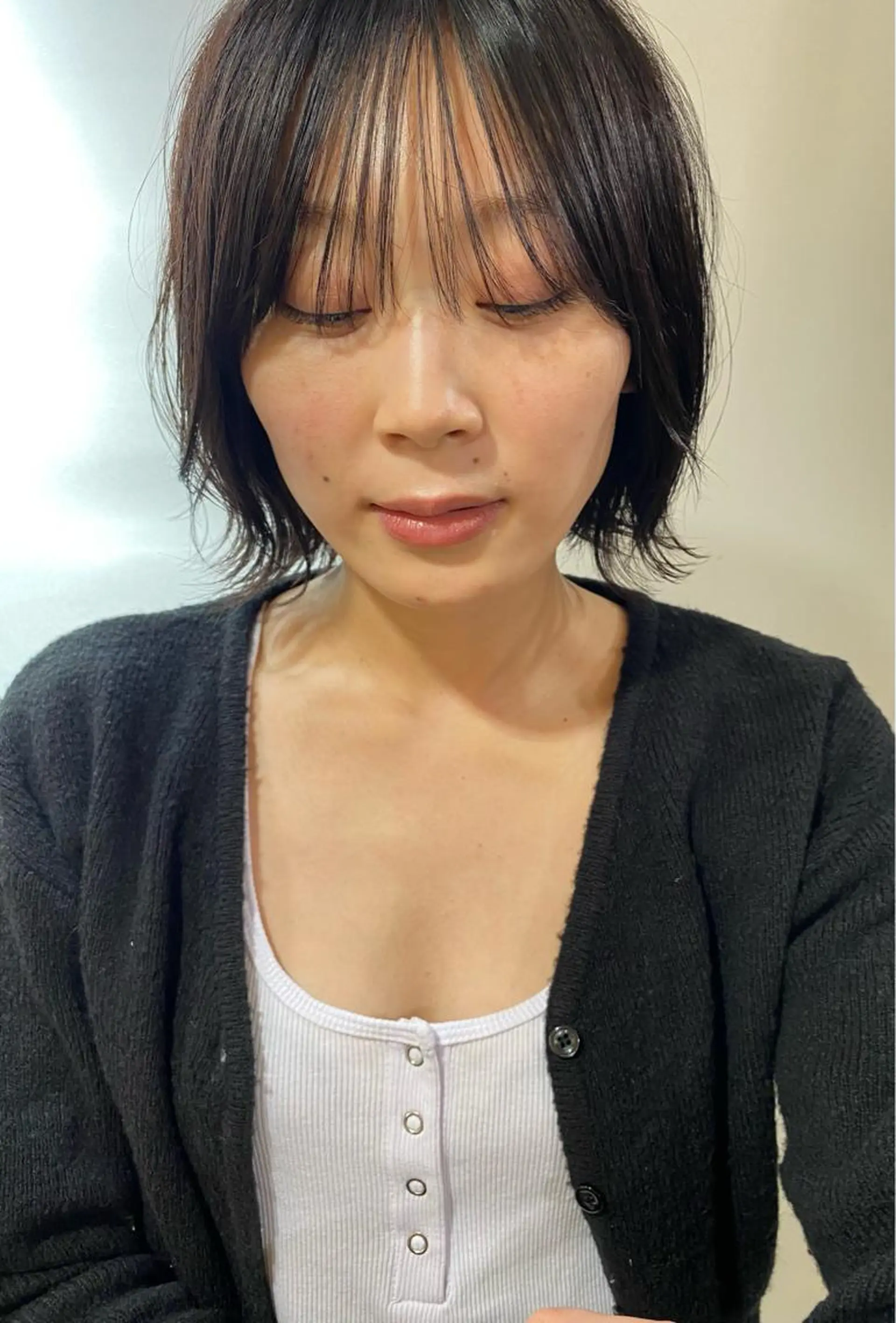 ショート うざバング カット トリートメント レイヤーカット✂️ 横浜No1♡下鳥翔子のヘアスタイル