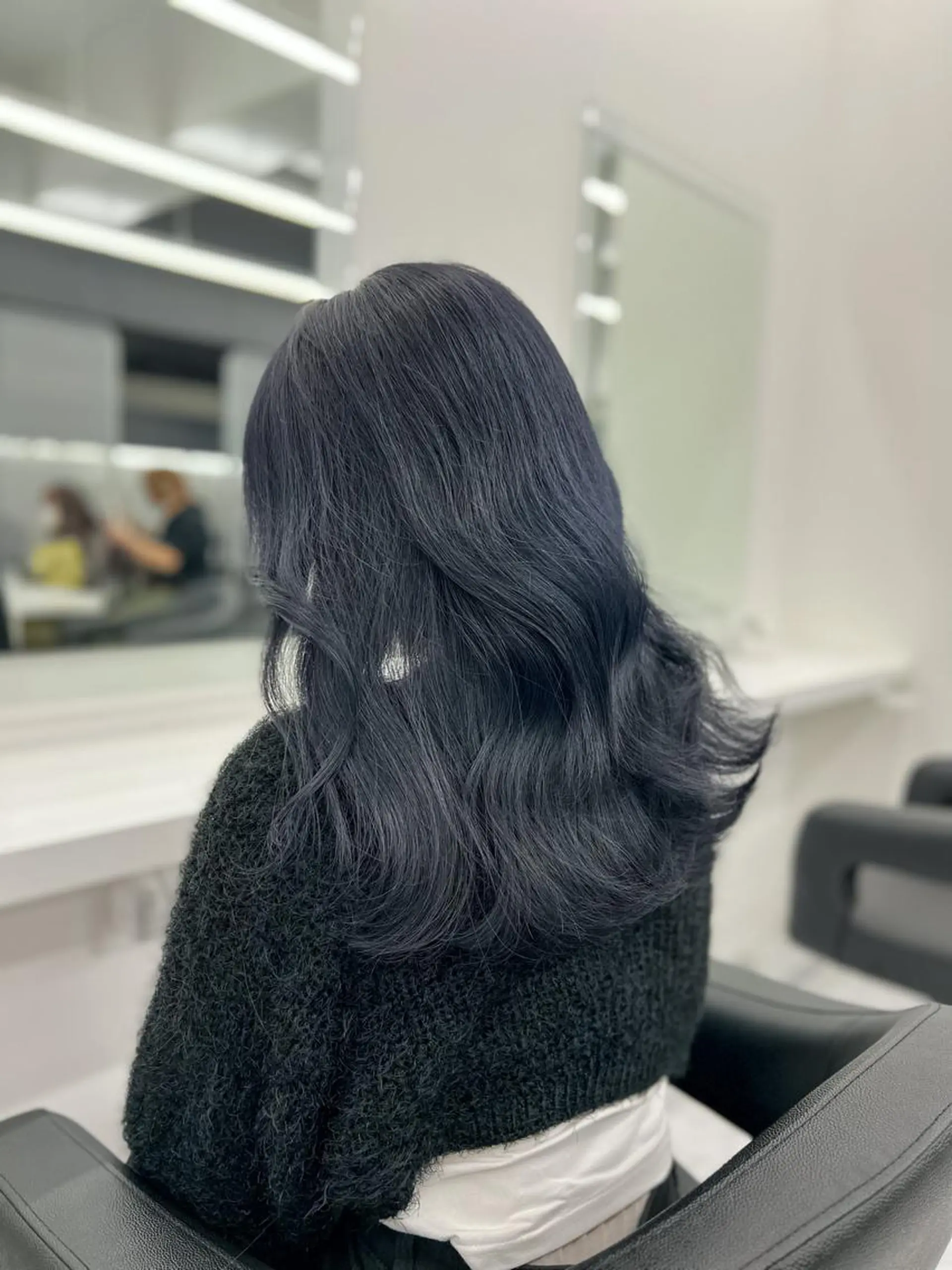 ロング カラー ヘアアレンジ カット ヘアカラー トリートメント ヘッドスパ ヘアセット 透明感×韓流ハイ トーン🫧RYUTAのヘアスタイル