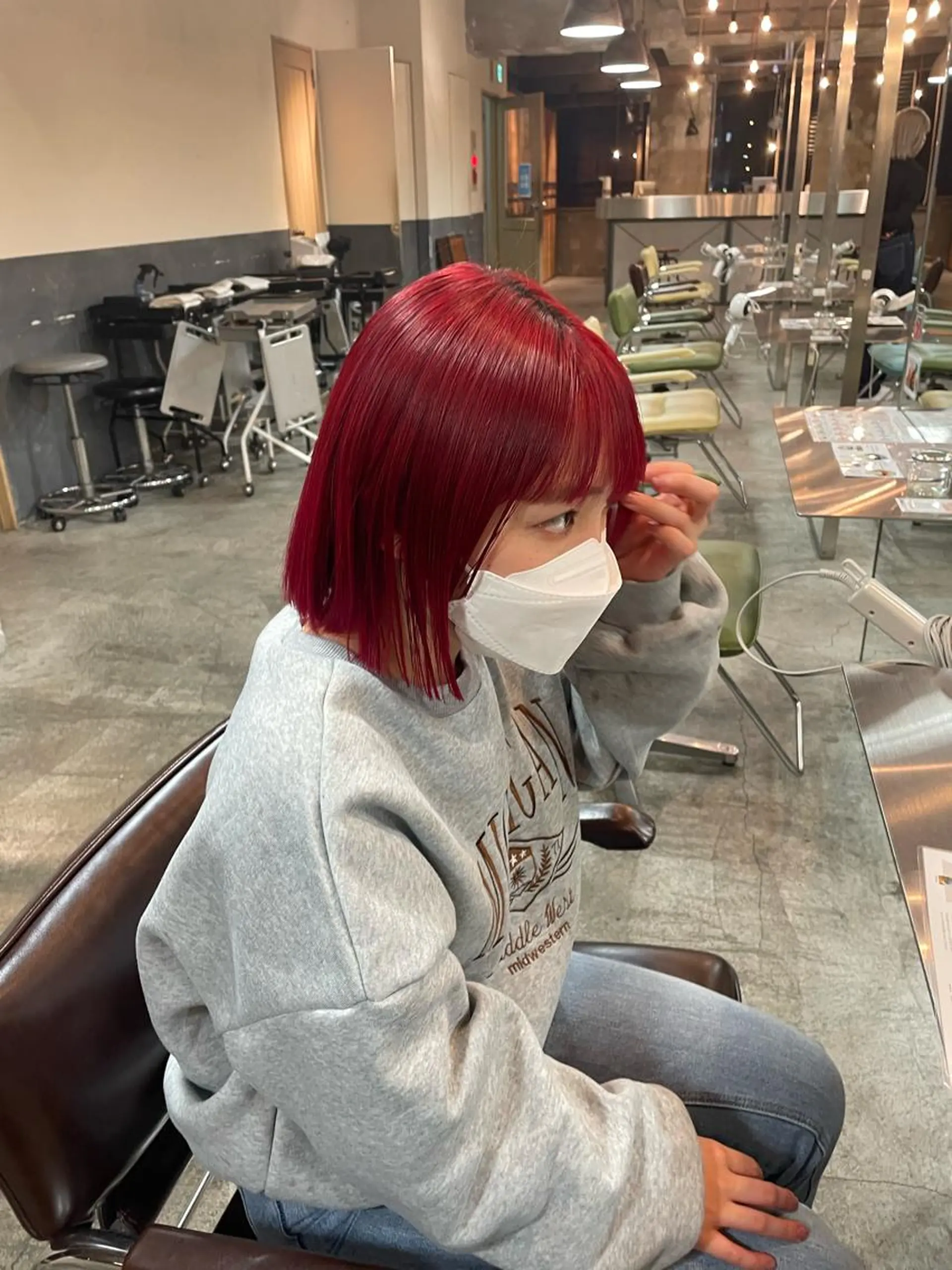 ショート 海外レイヤー /NAGISAのヘアスタイル