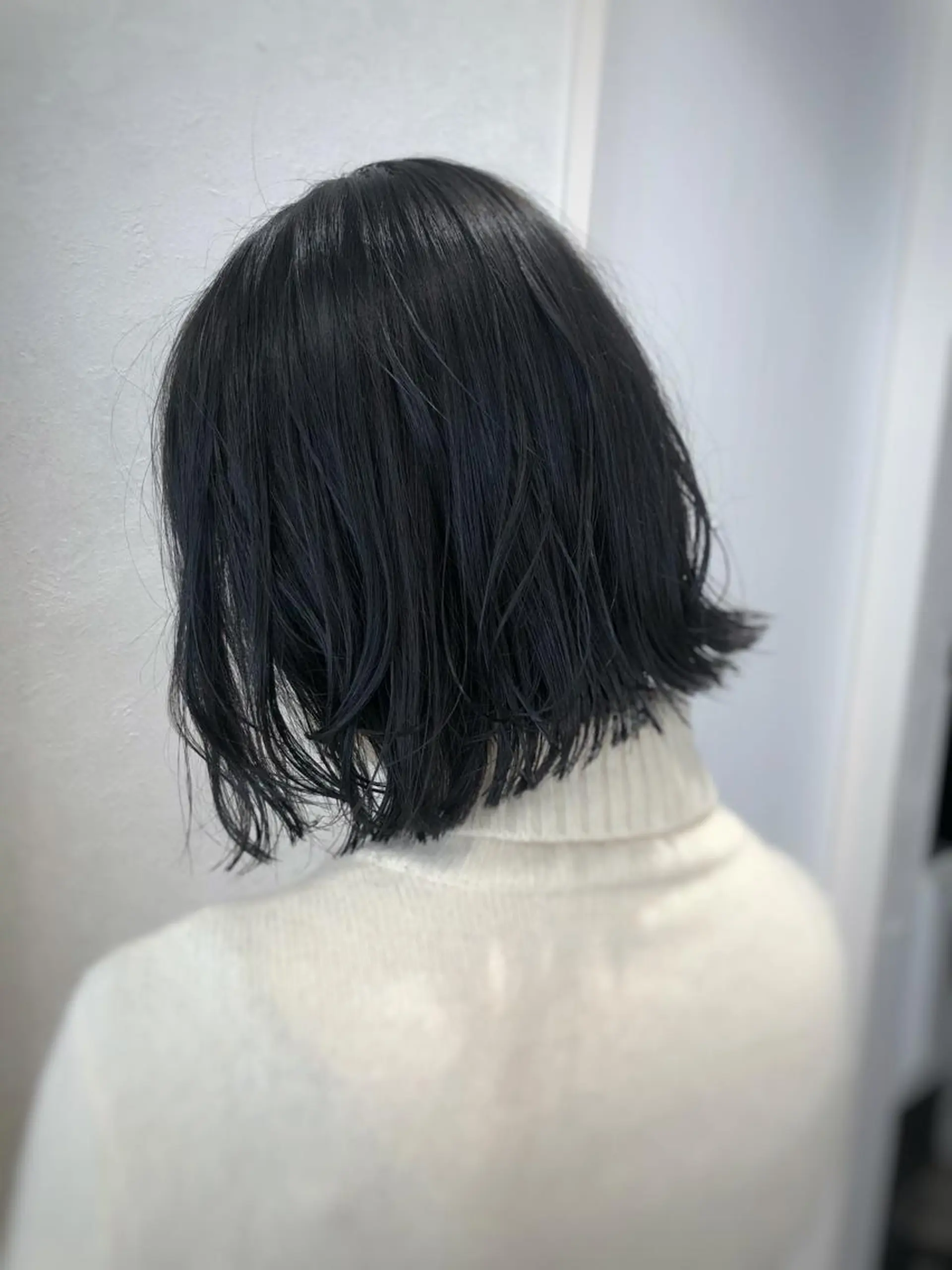 ミディアム カット ヘアカラー トリートメント 小松崎 結花のヘアスタイル