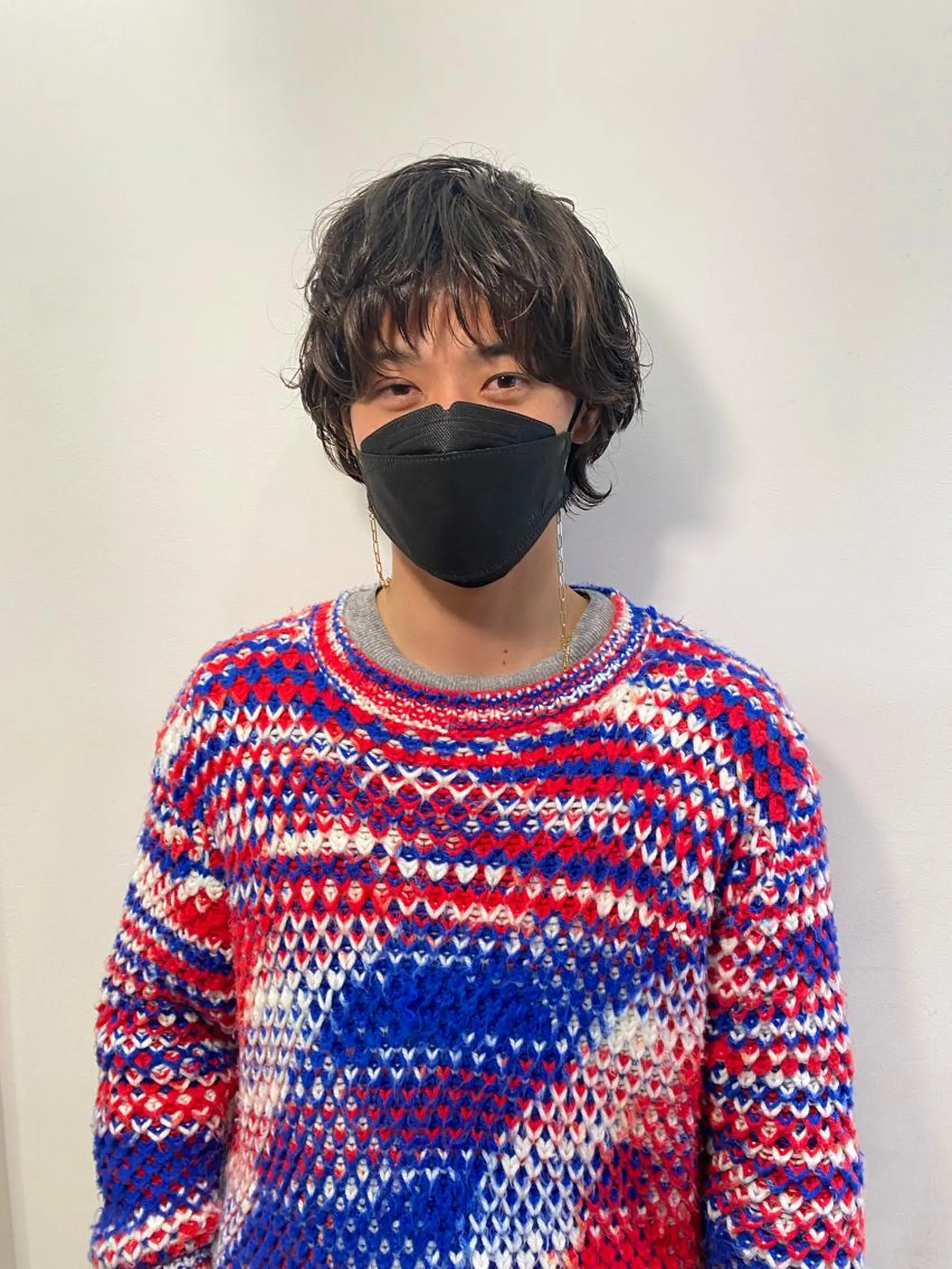 ショート 似合わせカット /パーマ岡本淳平のヘアスタイル