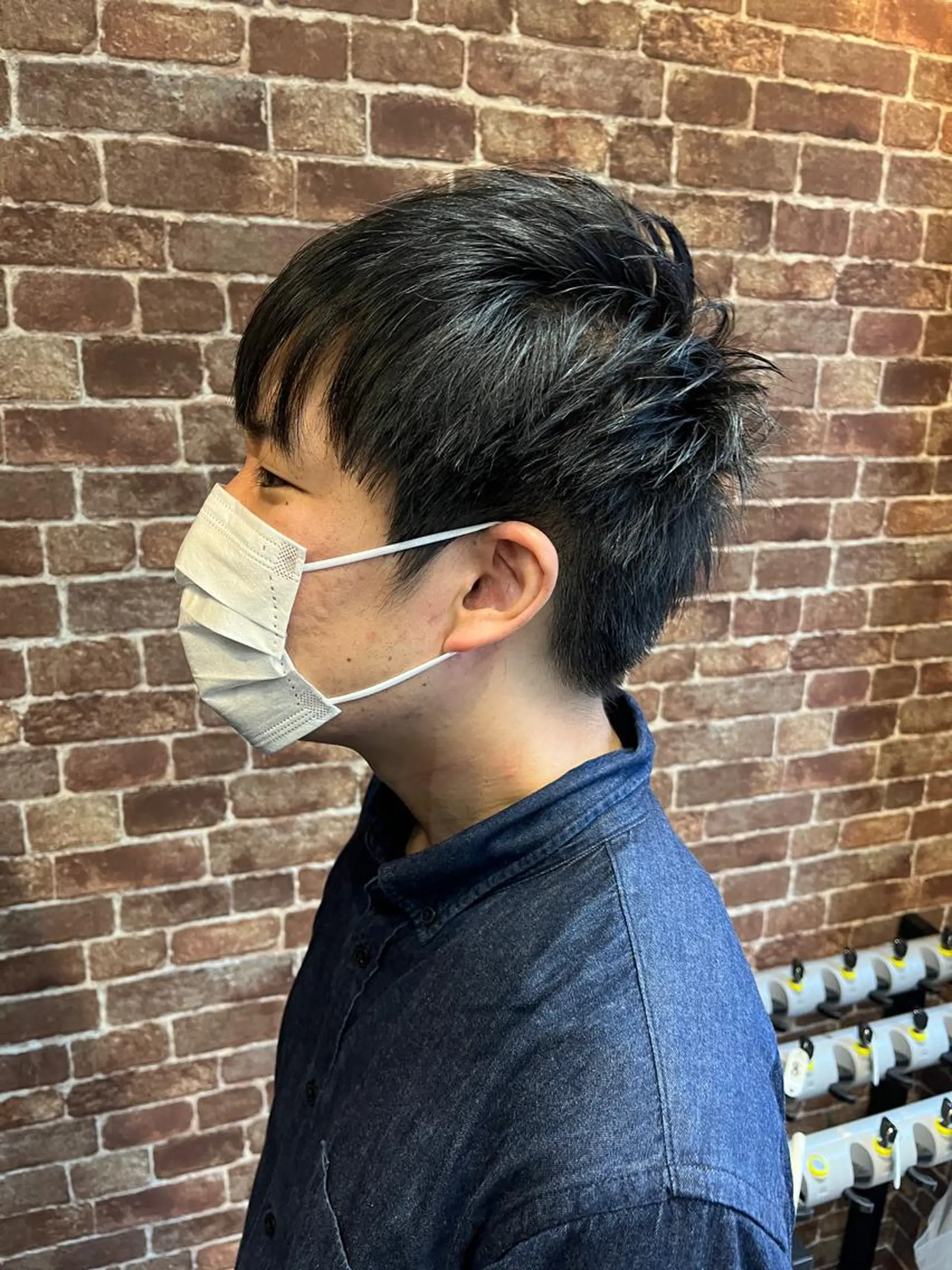 ショート カラー パーマ ヘアアレンジ メンズ キッズ ネイル マツエク・マツパ アイブロウ メンズブリーチ メンズハイライト メンズインナーカラー メンズ韓国風 ブリーチ 久木原 ゆりのヘアスタイル