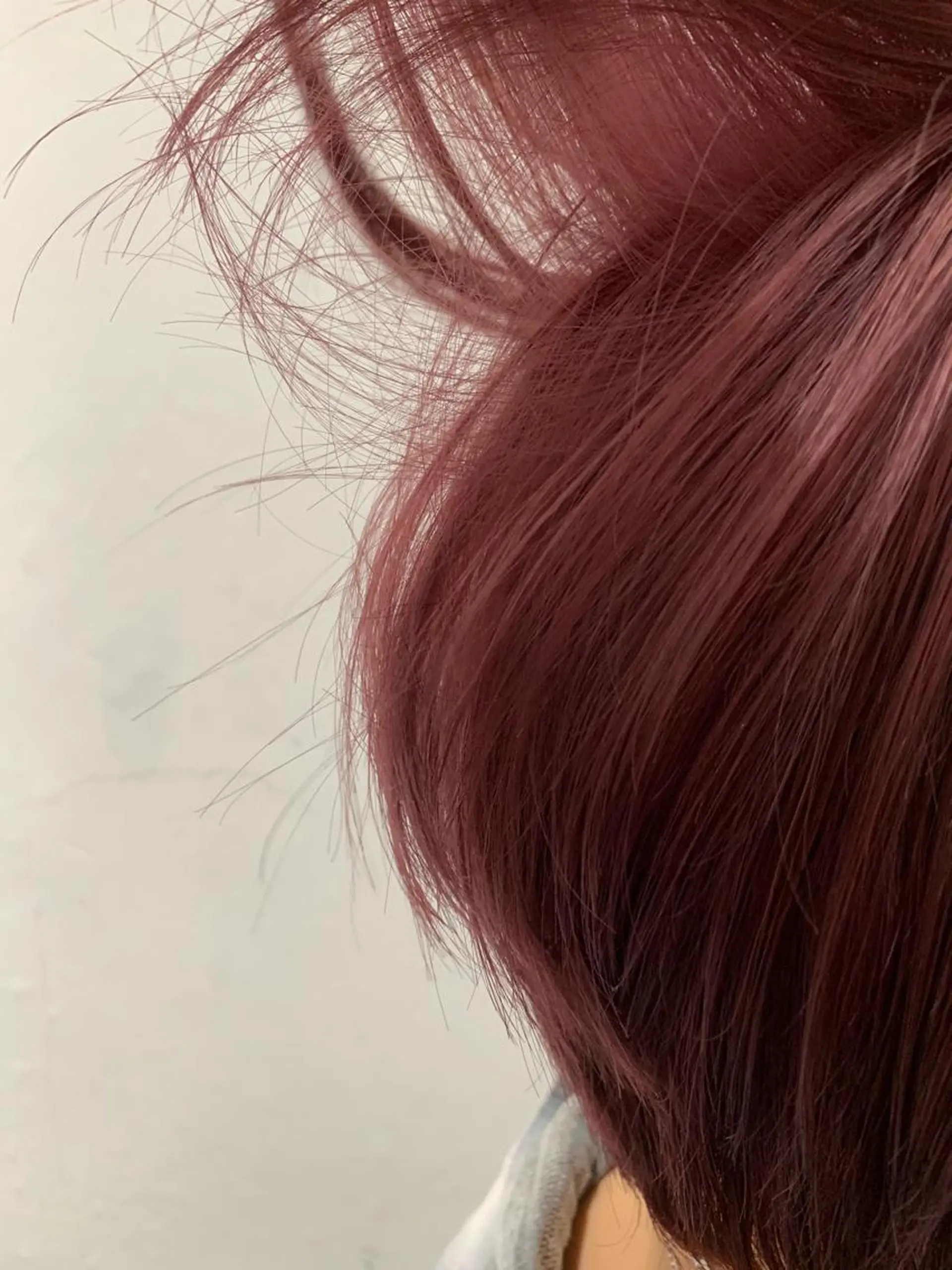 ミディアム カラー ヘアアレンジ ブリーチ ケアブリーチ ラベンダーカラー ピンクカラー パープルカラー ヘアカラー トリートメント THE./ブリーチ 透感カラー/髪質改善のヘアスタイル