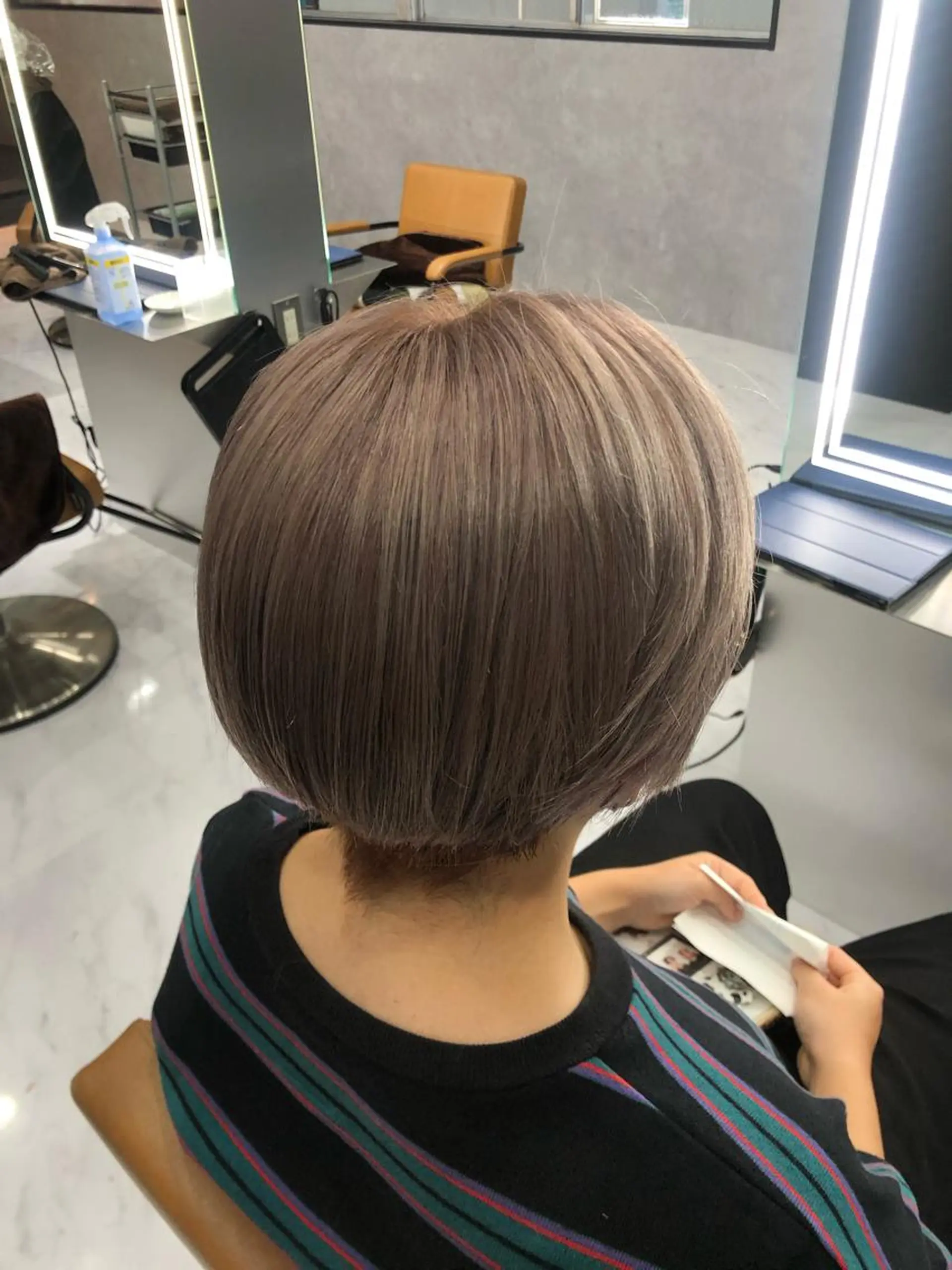 カラー Mayo/ダブルカラ メンズカット/カラーのヘアスタイル