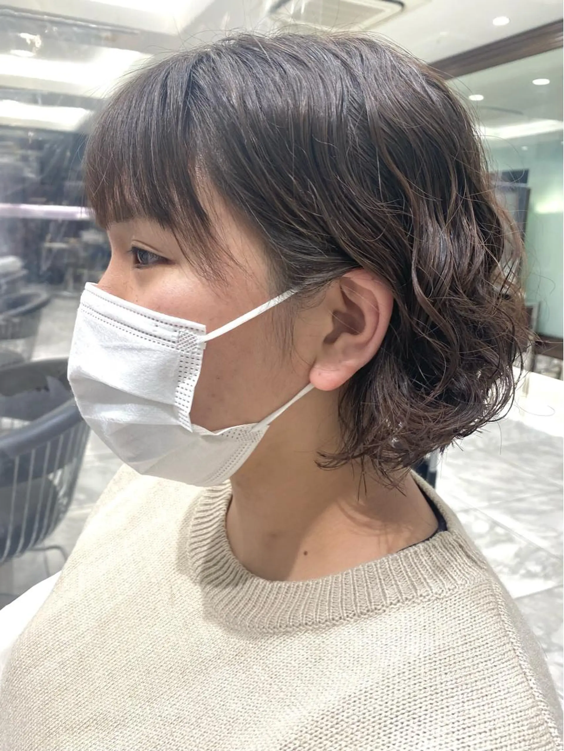 ショート パーマ ボブ ❤️パーマ美容師✂︎ 井口美緒のヘアスタイル