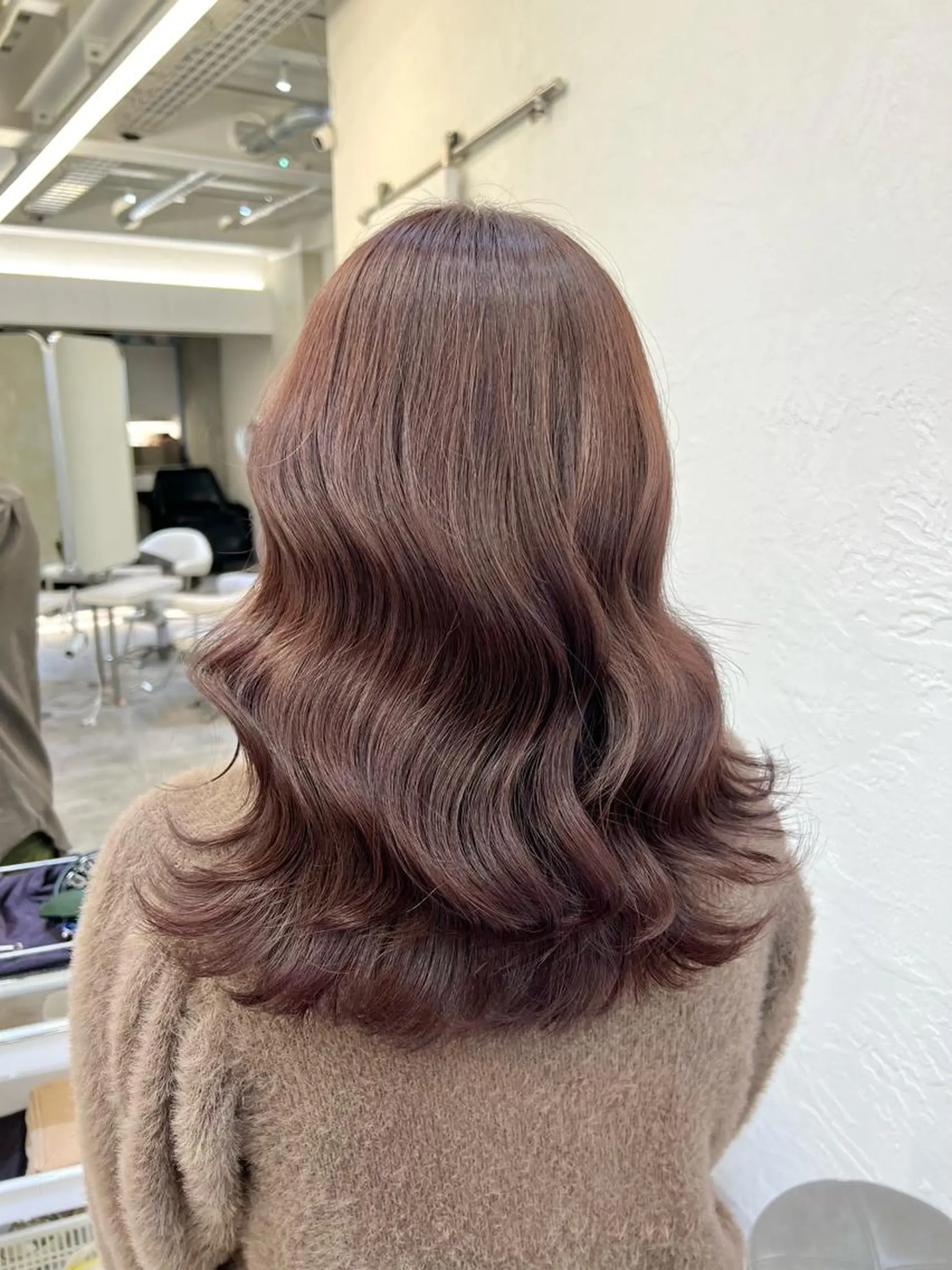 セミロング カラー 髪質改善/縮毛矯正 鈴木裕介のヘアスタイル