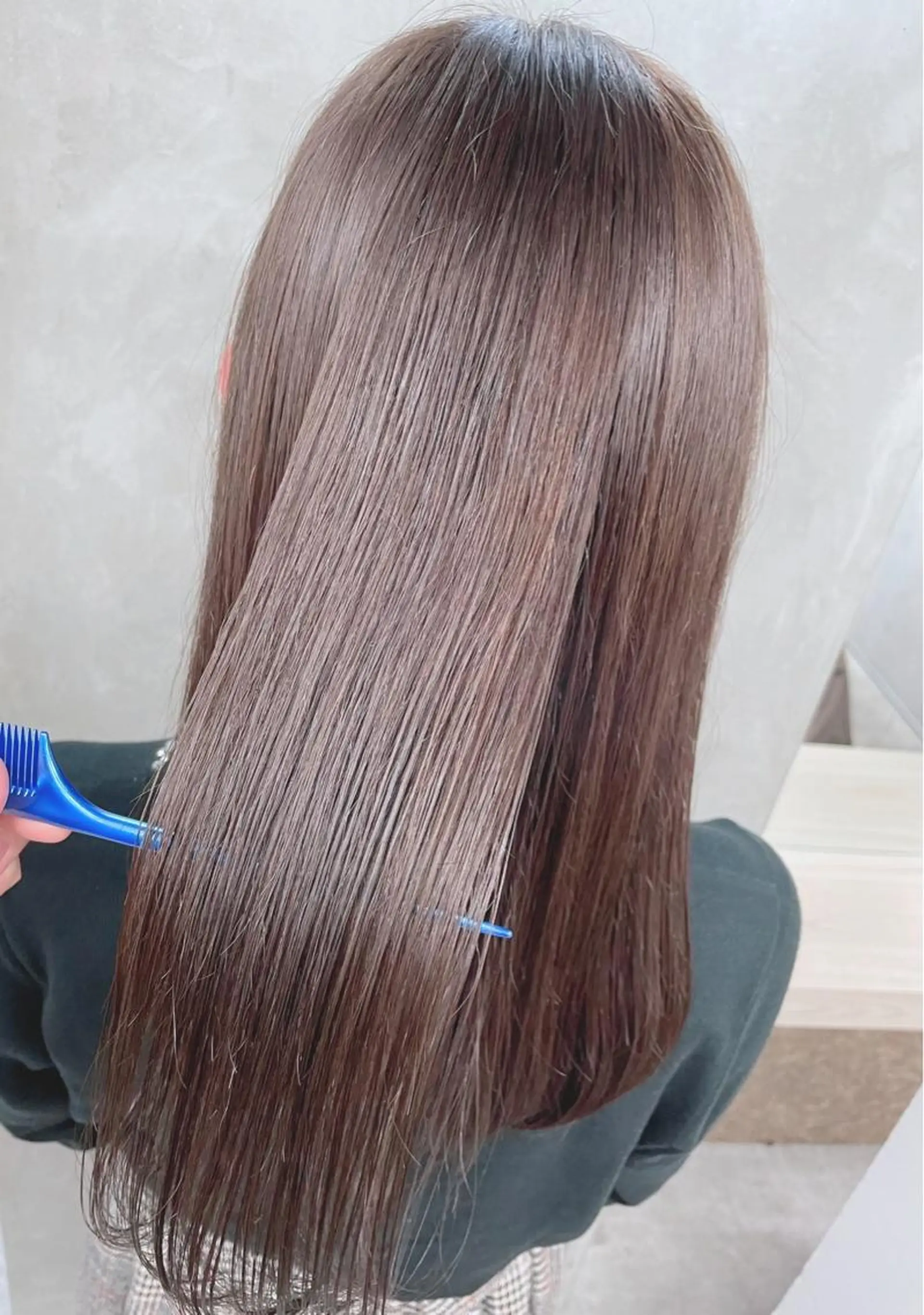 ロング カラー パーマ ヘアアレンジ 【公式】amble luxe池袋東口🩷のヘアスタイル