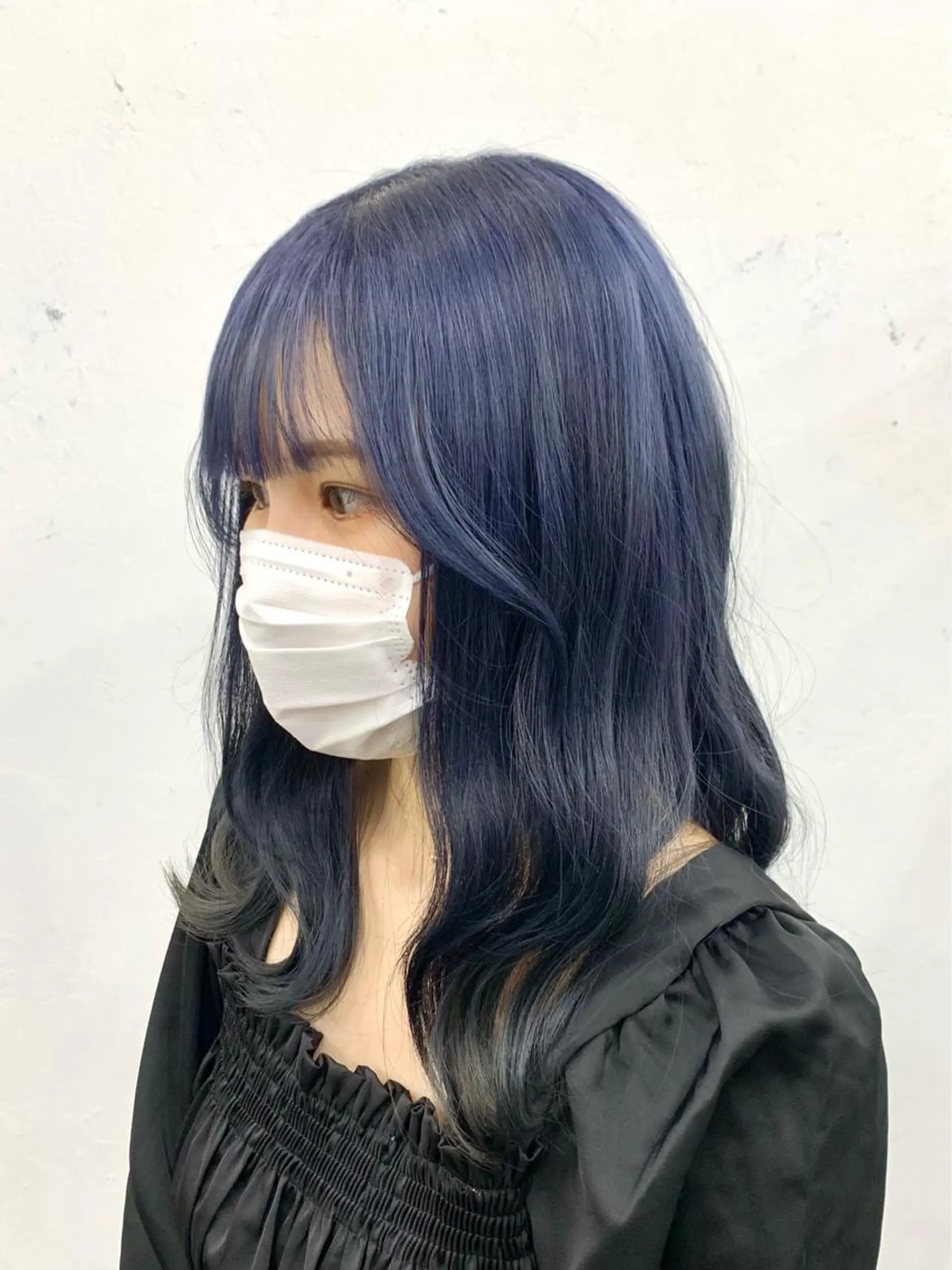 セミロング カラー レイヤー ハイトーン 暖色⭐︎KANAKOのヘアスタイル